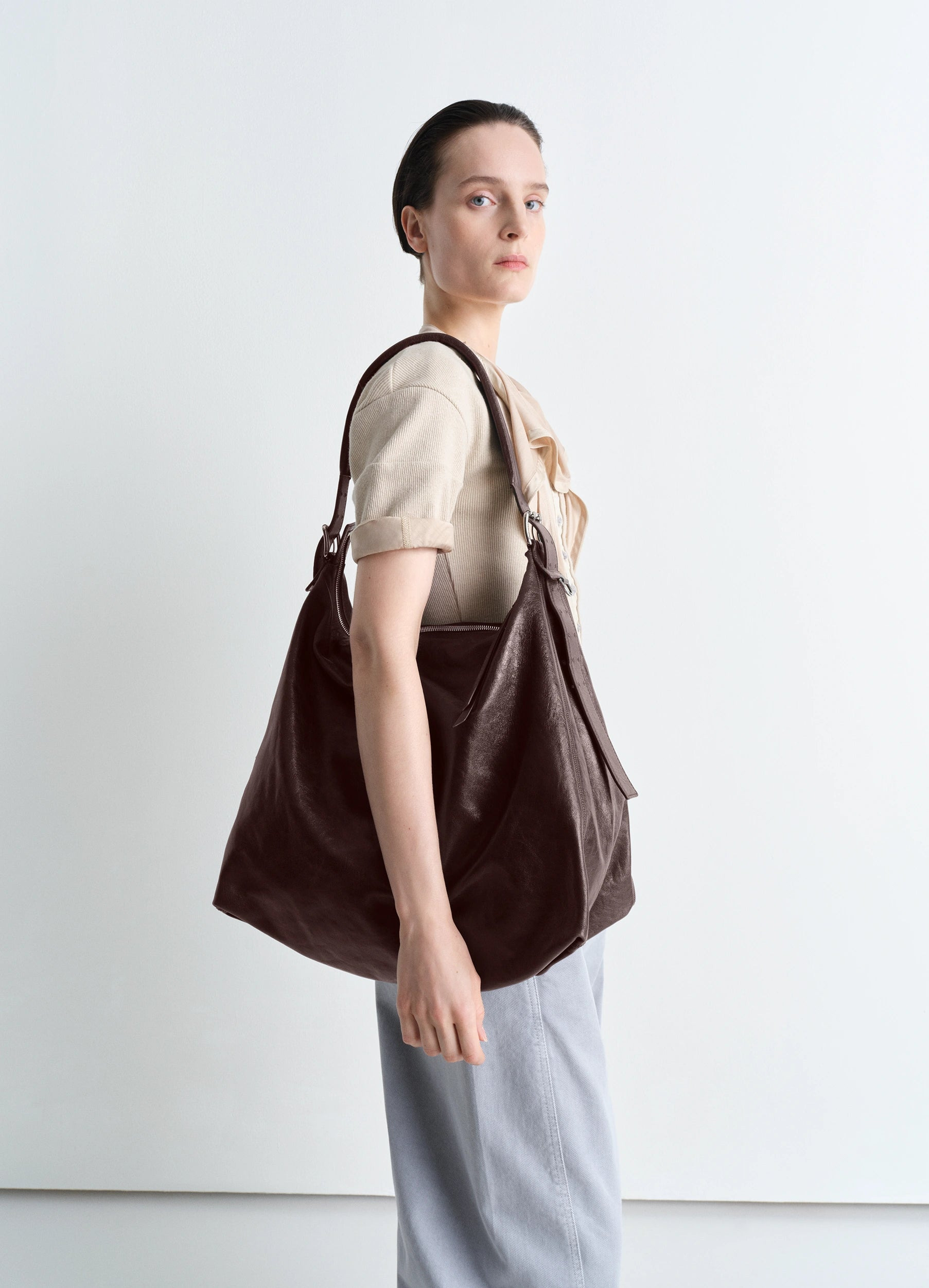 BELTED HOBO BAG - 3