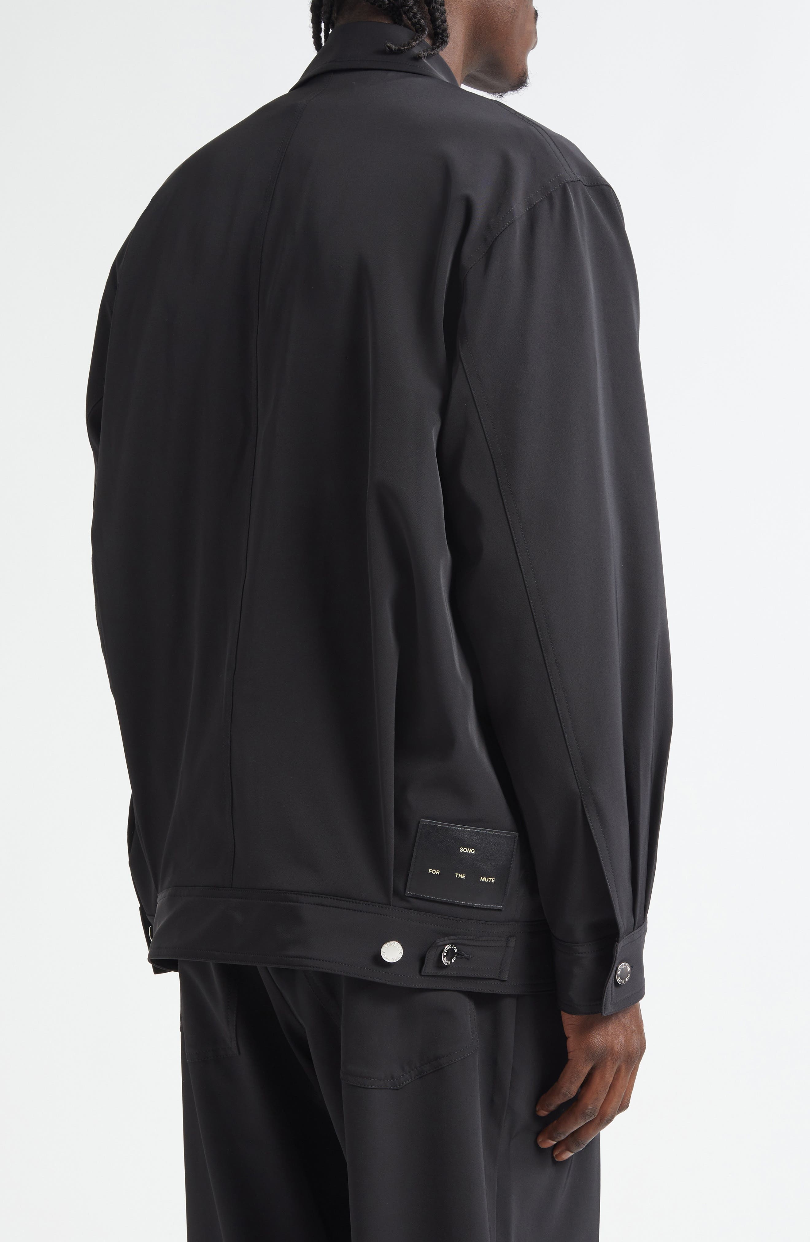SONG FOR THE MUTE Coach's Jacket in Black at Nordstrom - 3