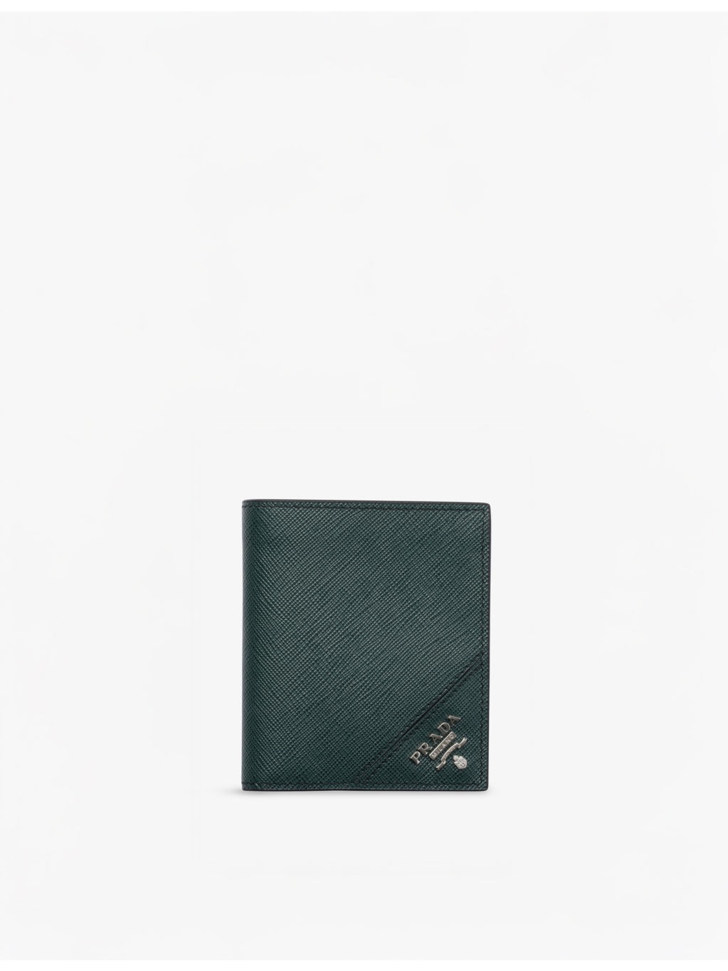 Saffiano Bi-Fold Leather Wallet - 1
