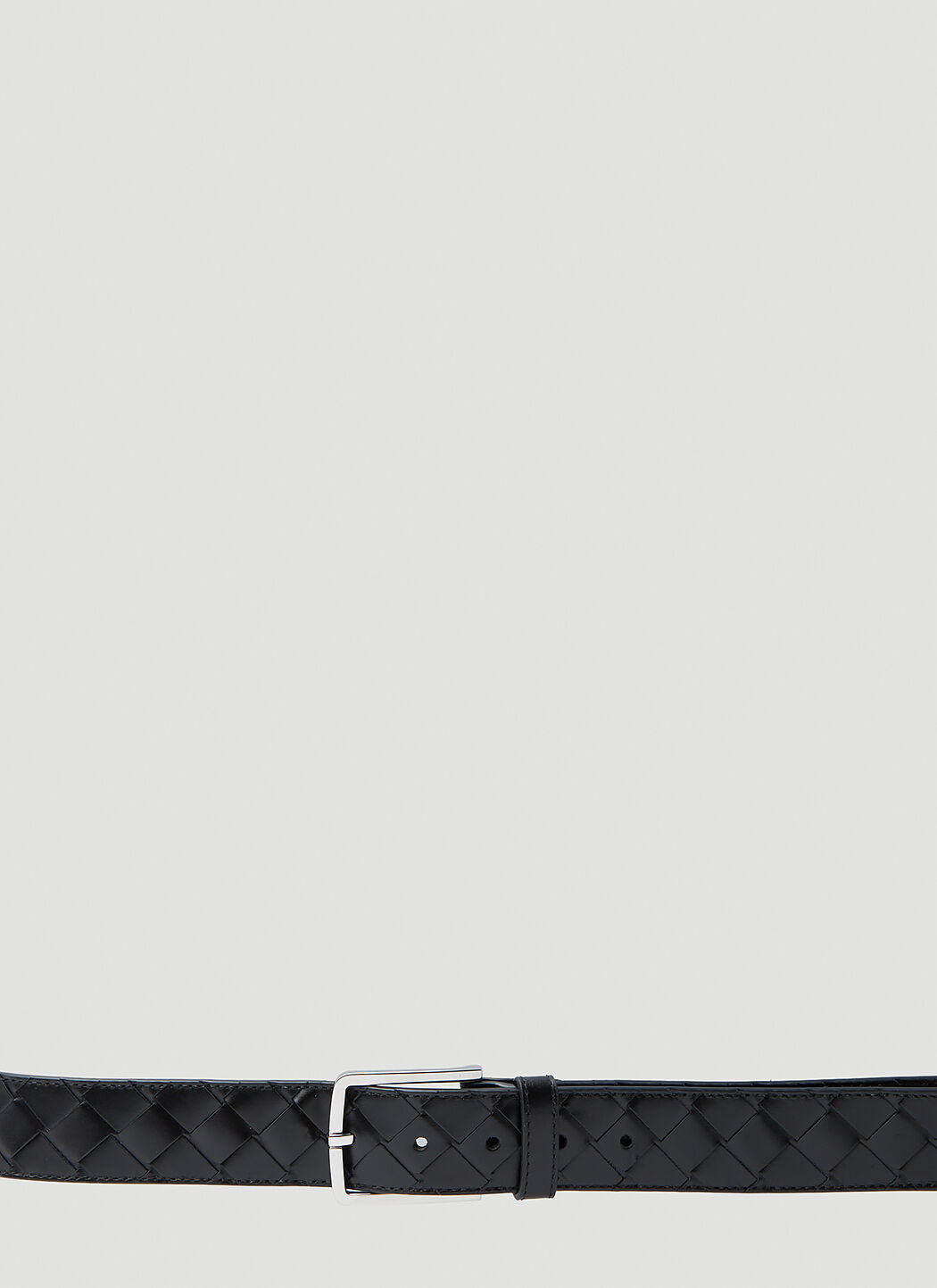 Intreccio Leather Belt - 1