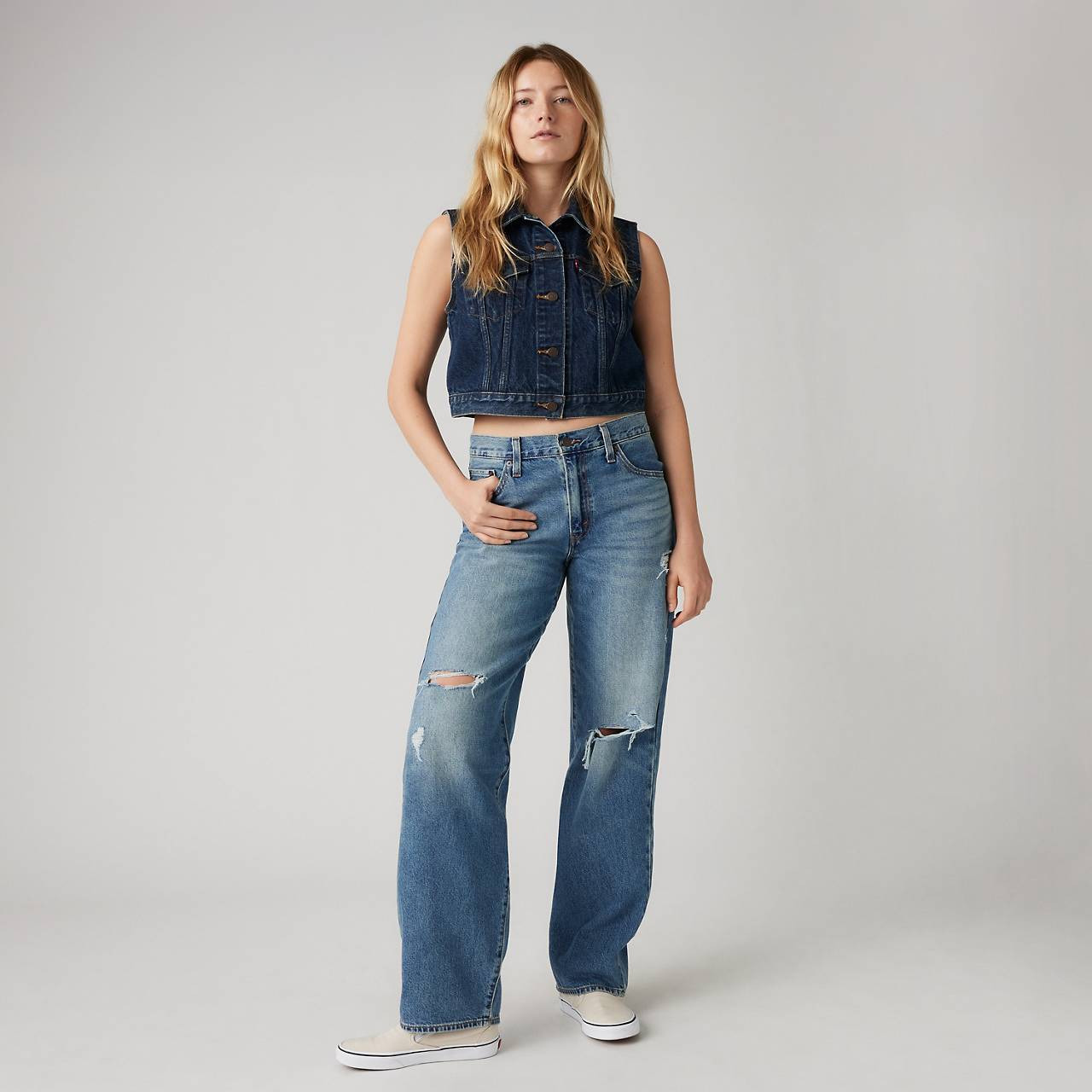 BAGGY DAD WOMEN'S JEANS - 2