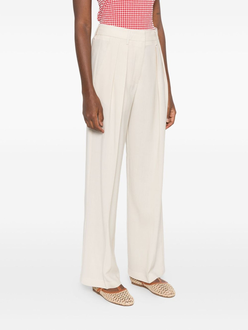 pleated wide-leg trousers 3