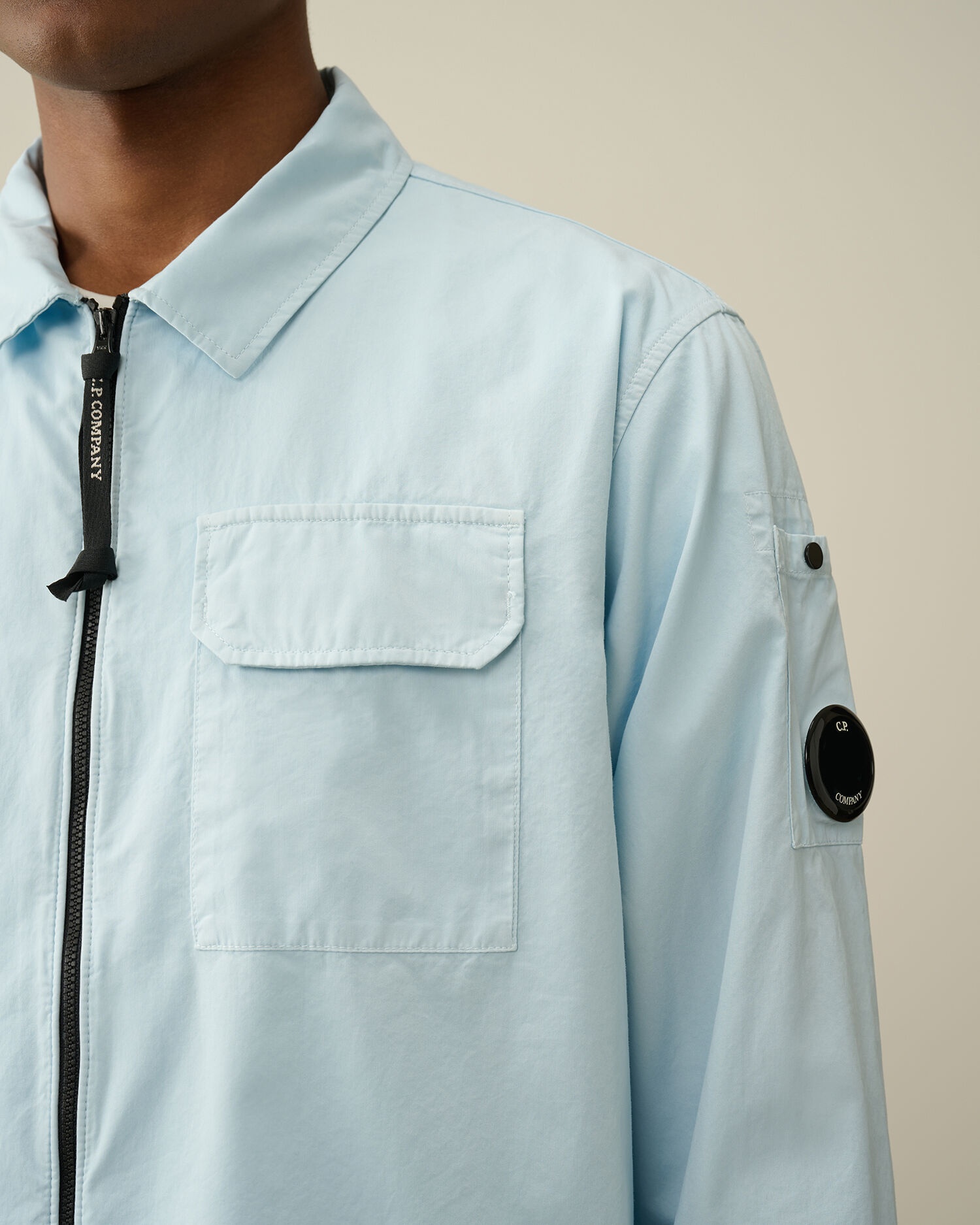 Gabardine Zipped Shirt - 4