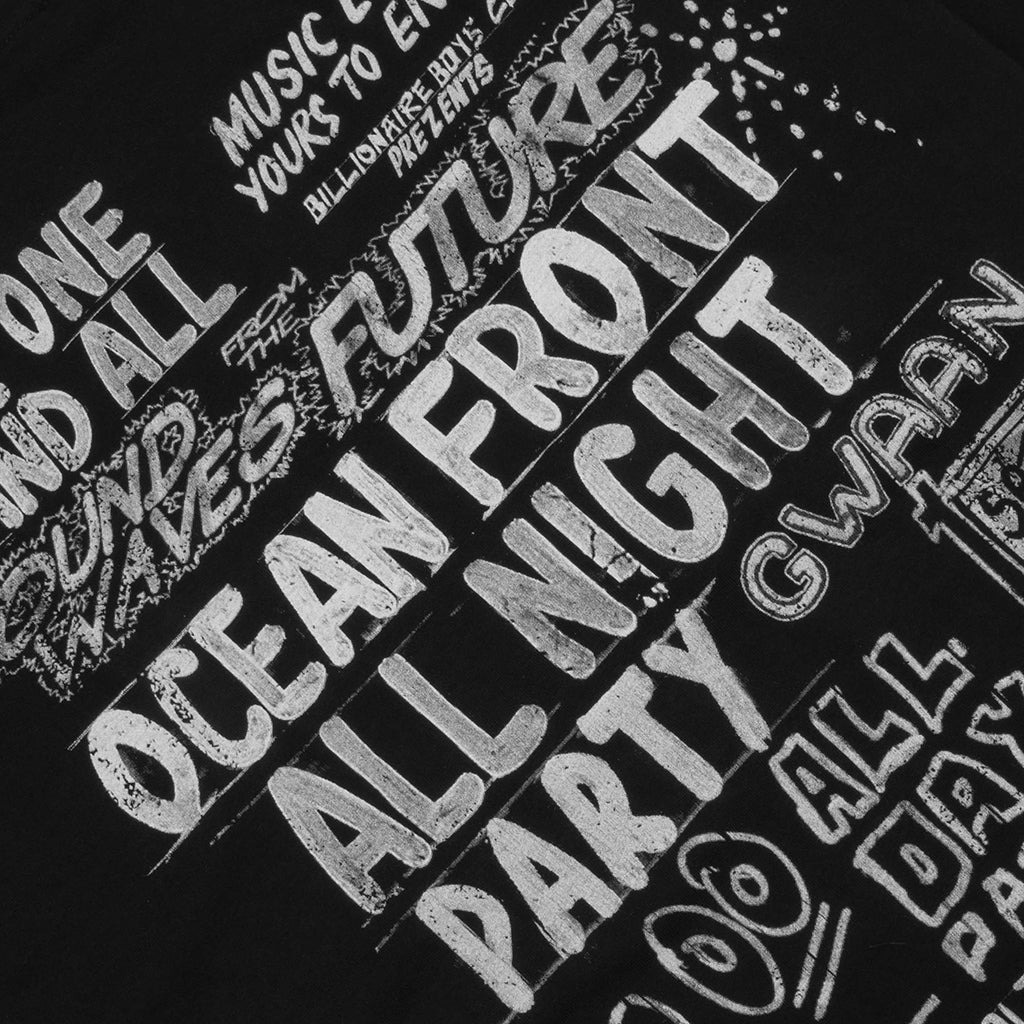 PARTAY OVERSIZED TEE - BLACK - 4