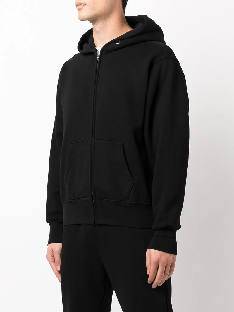 LES TIEN Cropped Zip Hoodie outlook