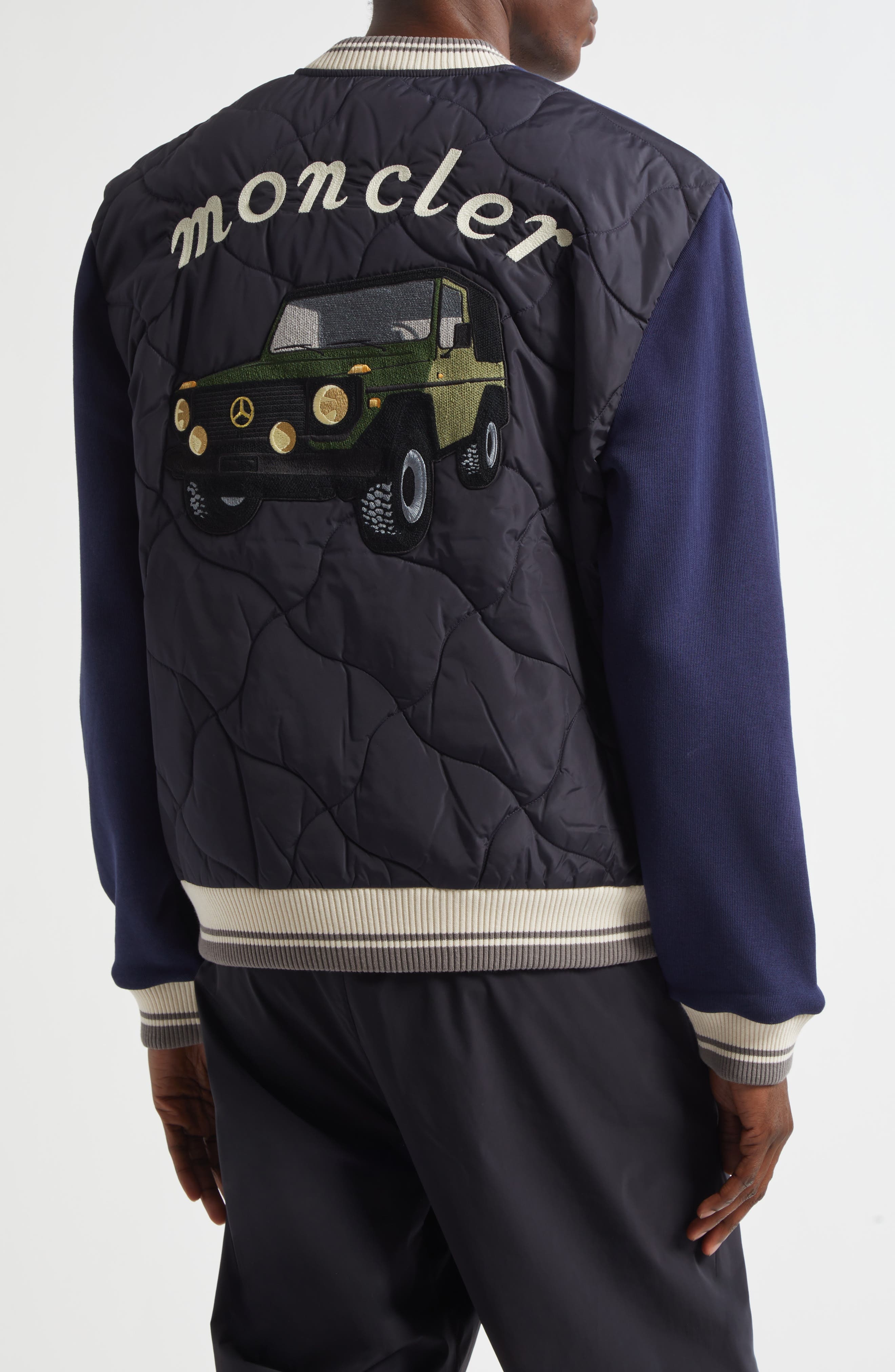 Moncler Genius x Mercedes-Benz by Nigo Cotton Fleece Cardigan in 754 - 2