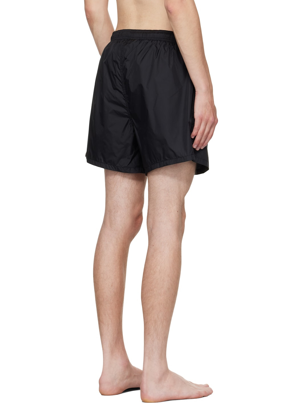 Black Drape Tech Swim Shorts - 3
