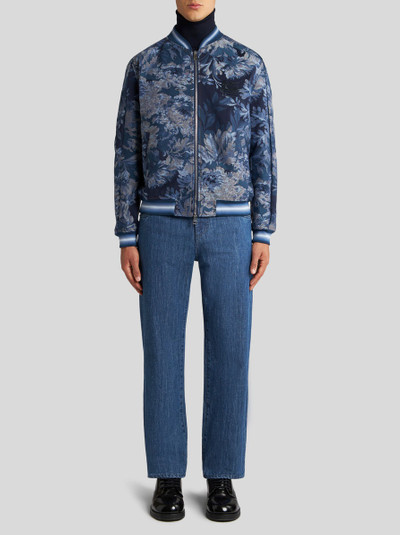Etro FLORAL BOMBER JACKET WITH INTARSIA outlook