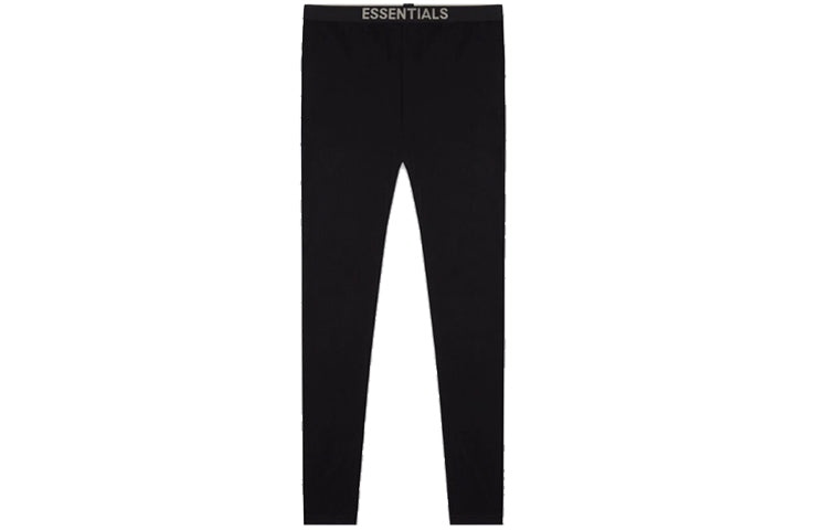 Fear of God Essentials FW20 Knit Logo Pants 'Black' FOG-FW20-183 - 2