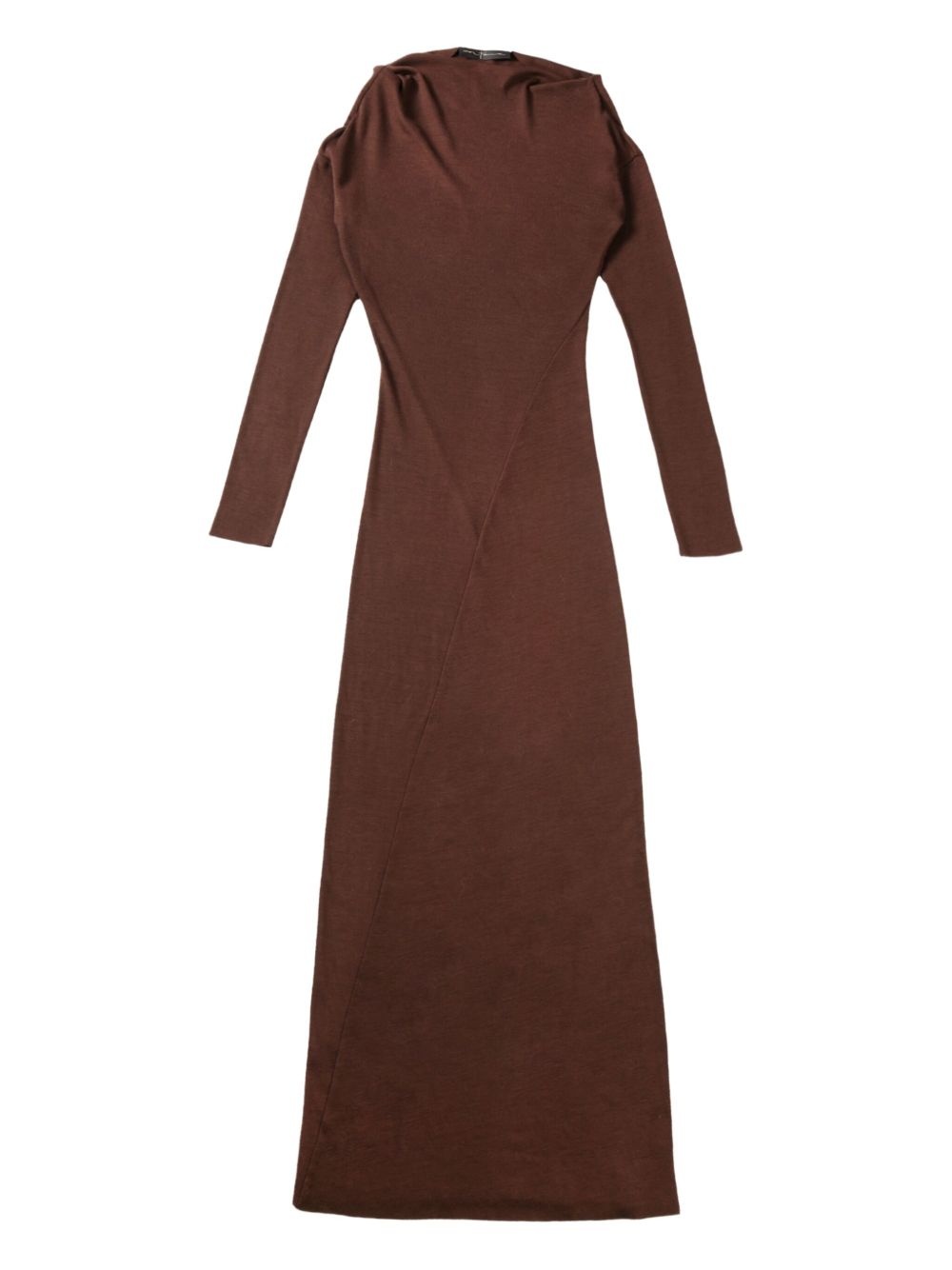 off-shoulder midi dress - 2