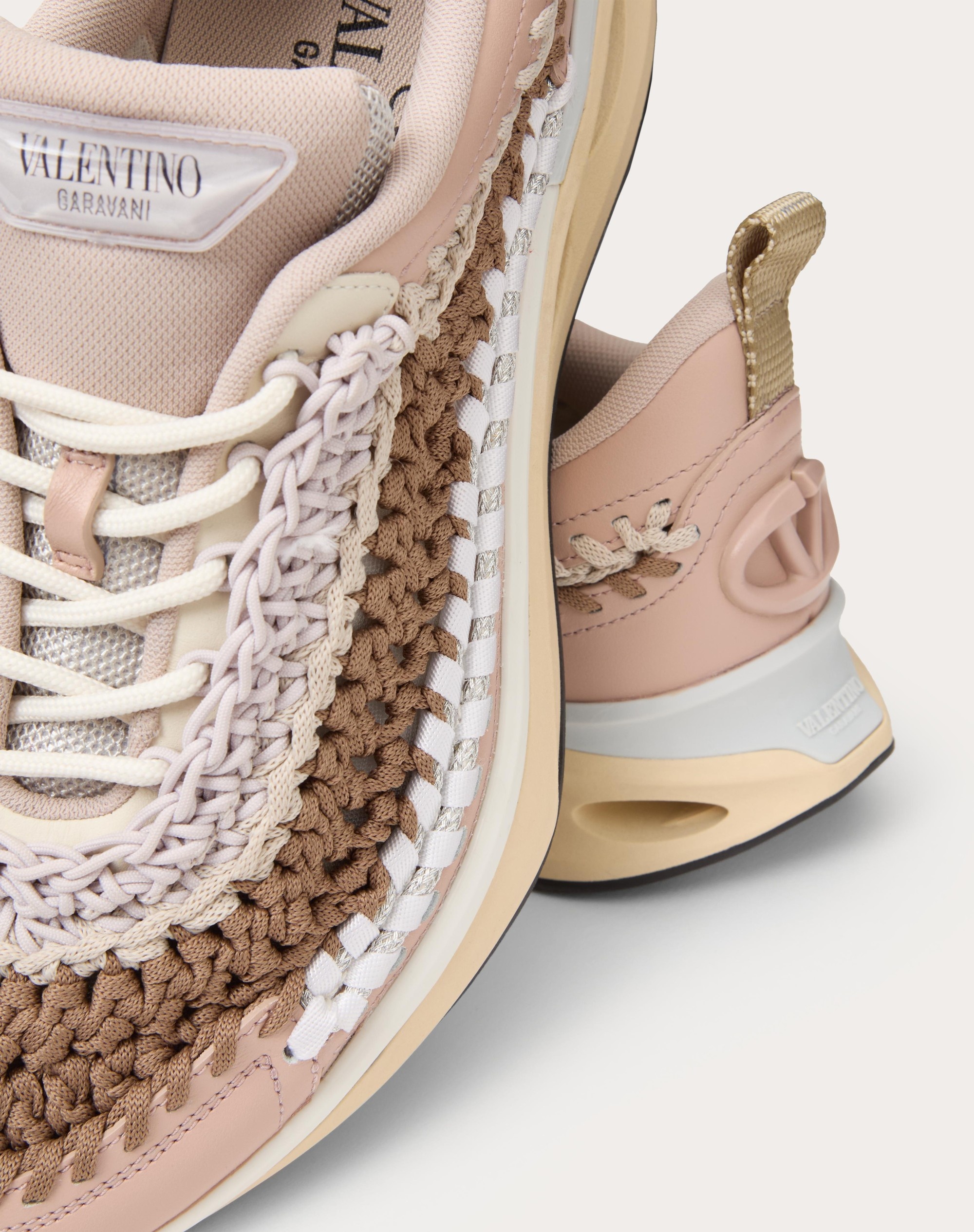 VLOGO EASYKNOT SNEAKER IN WOVEN FABRIC - 4