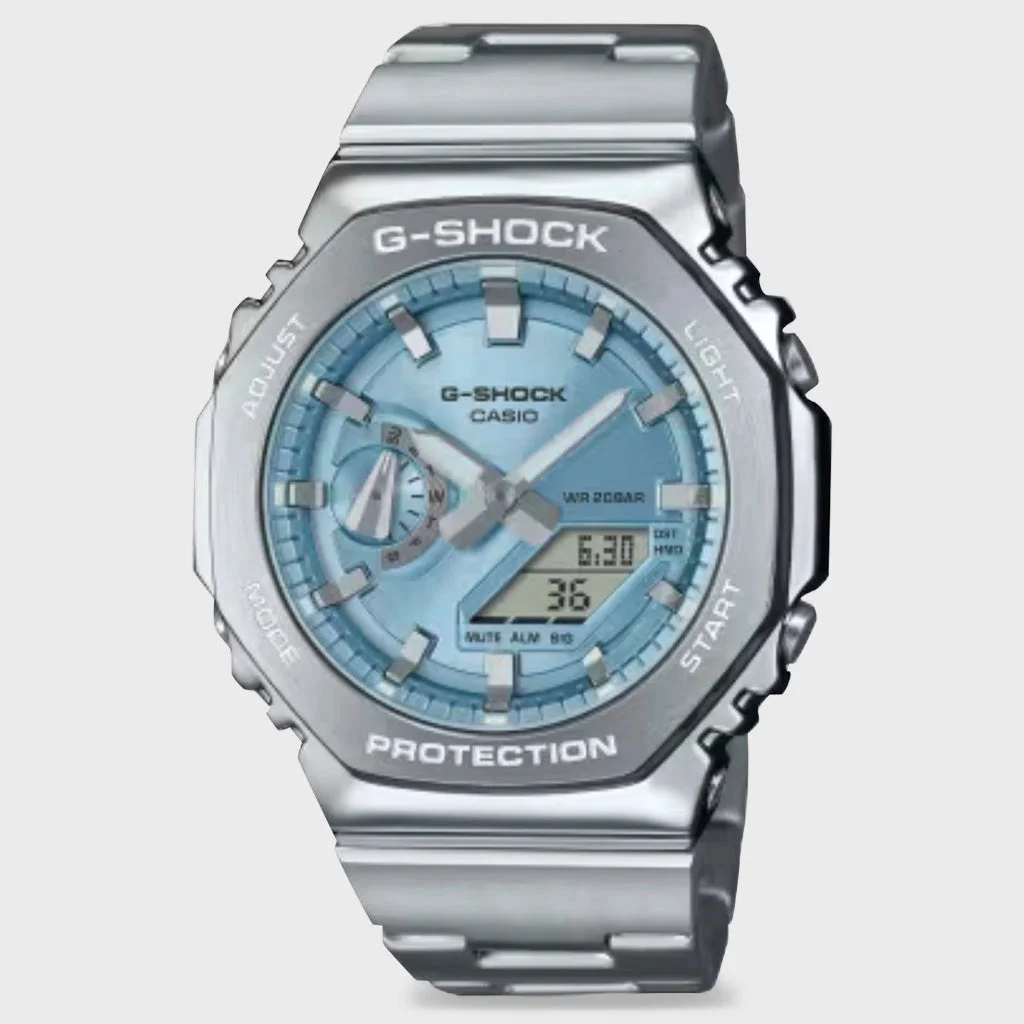 GM2110D-2A - SILVER/SKY BLUE - 1