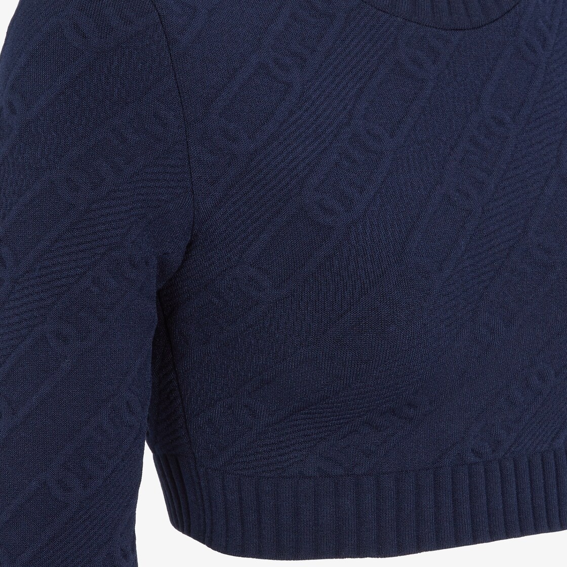 Blue viscose top - 3