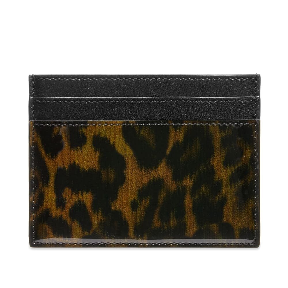 Saint Laurent Leopard Credit Card Holder - 2