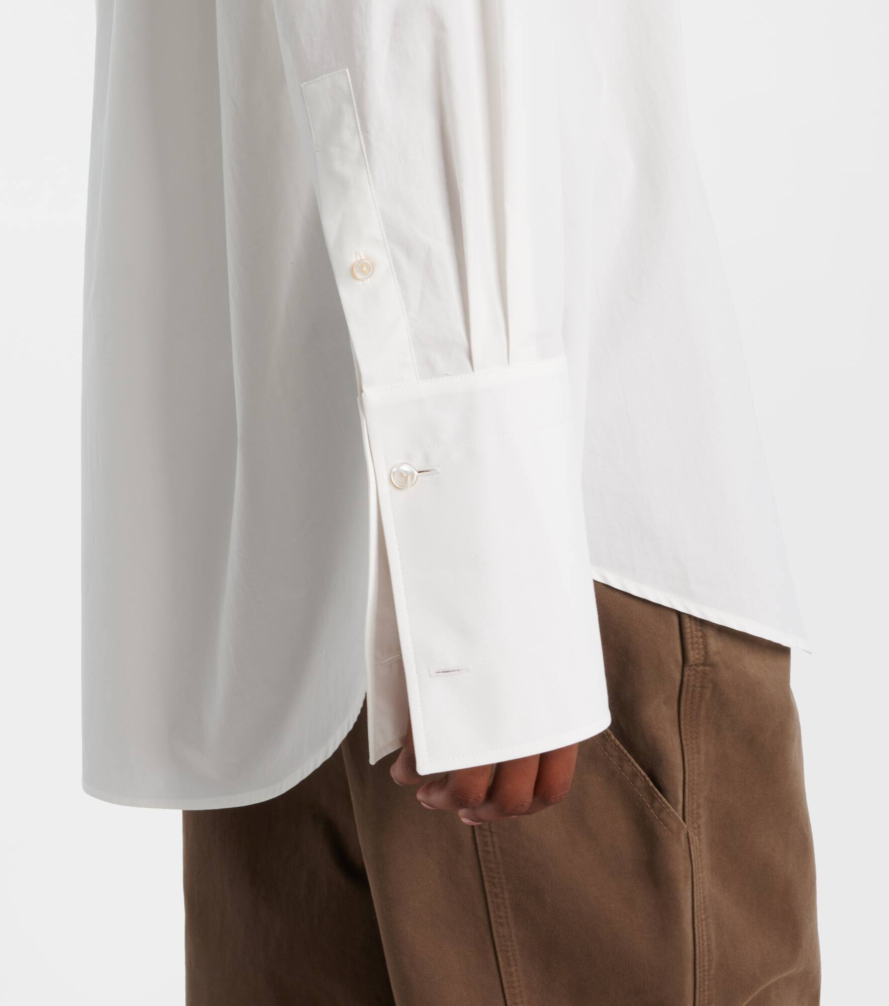 Ment cotton poplin shirt - 5