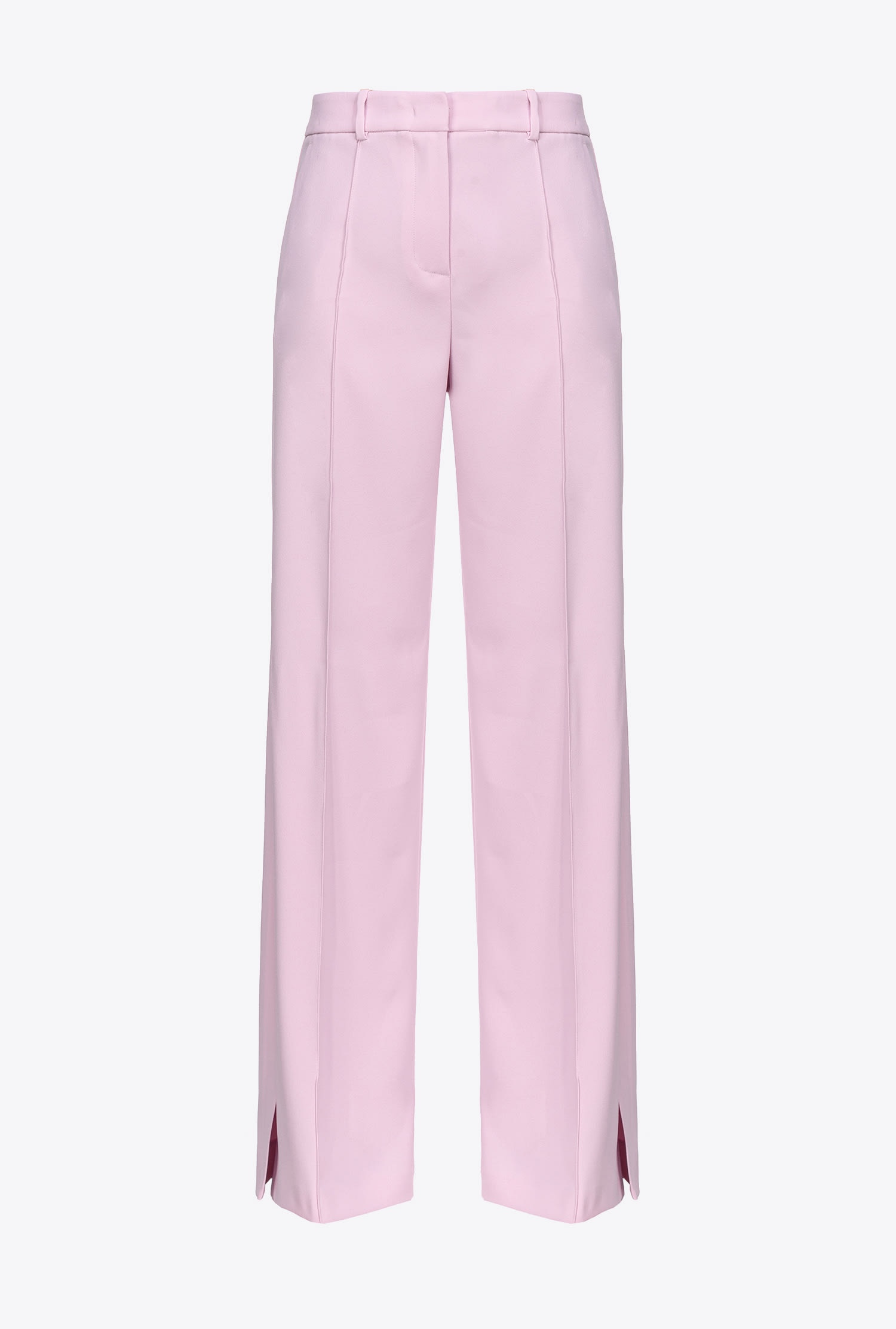 WIDE-LEG TROUSERS WITH SIDE SLIT - 1