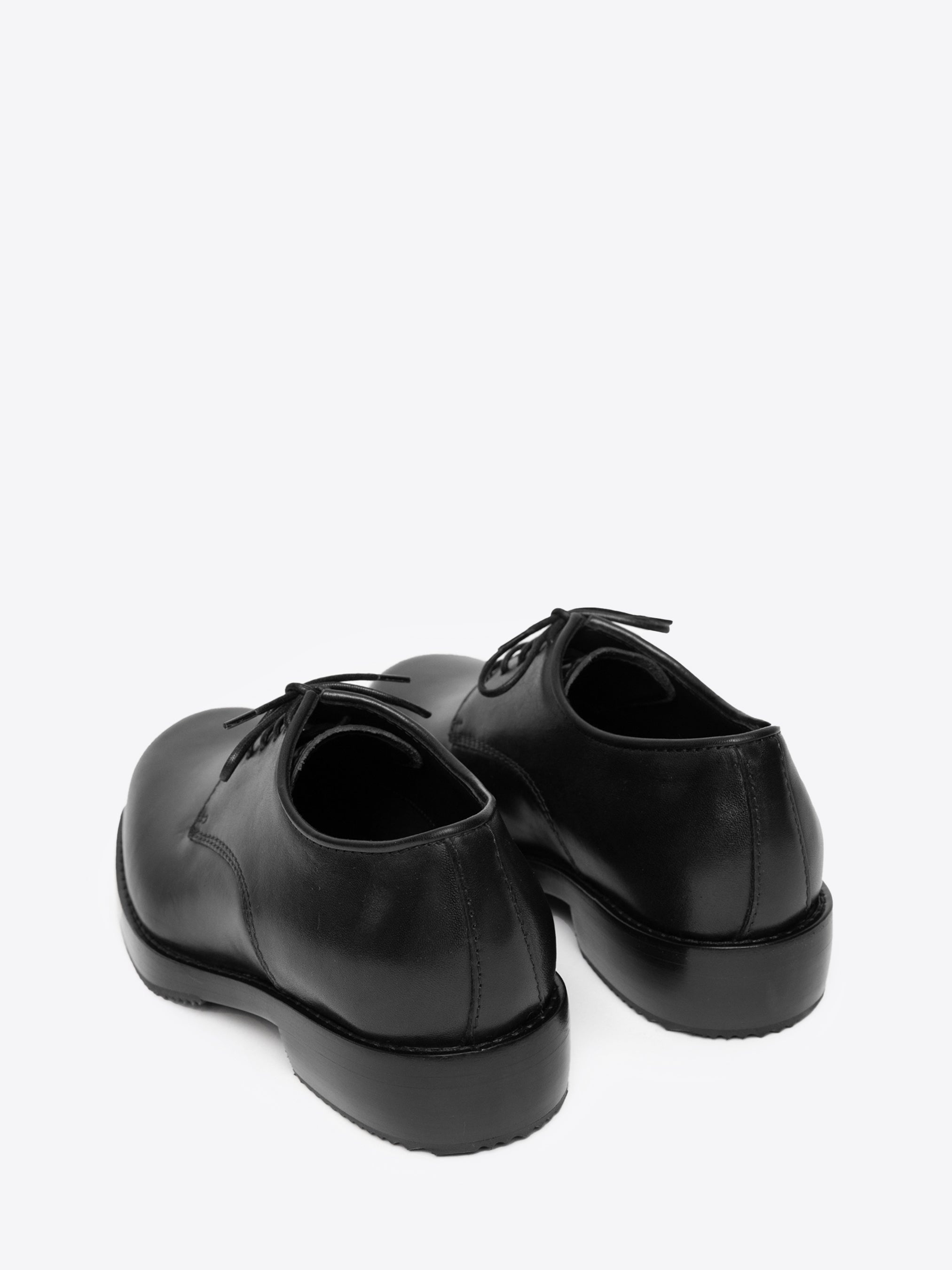 LEATHER DERBY SHOES - 4