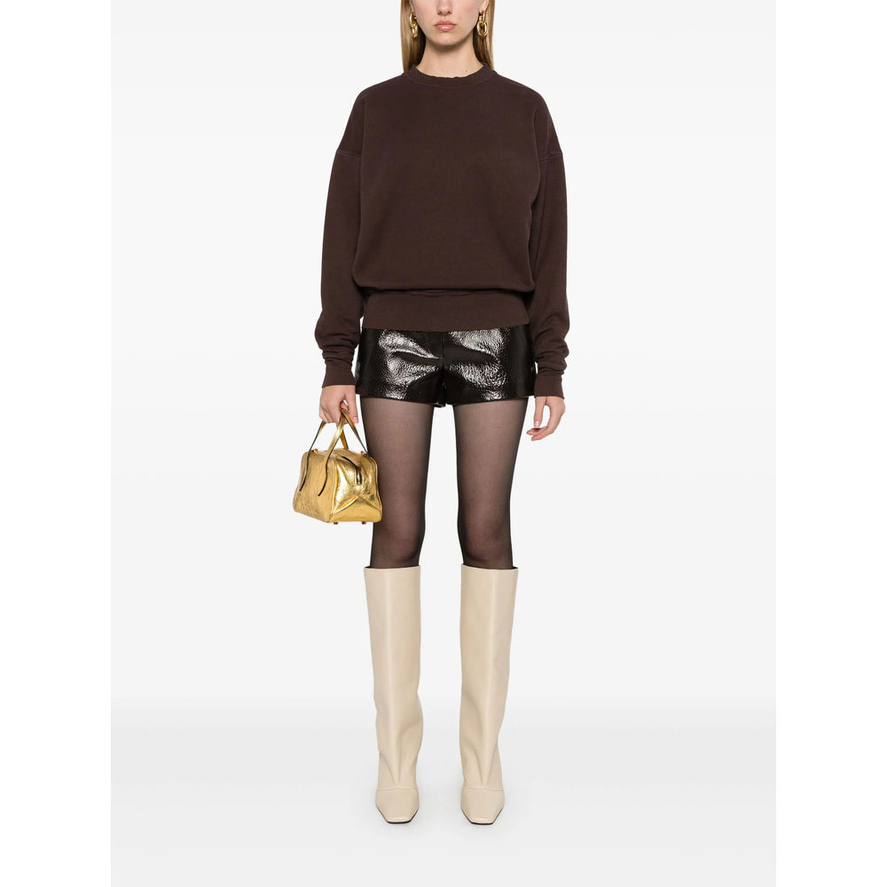 Saint Laurent Brown Tops - Sweatshirts Women - 3