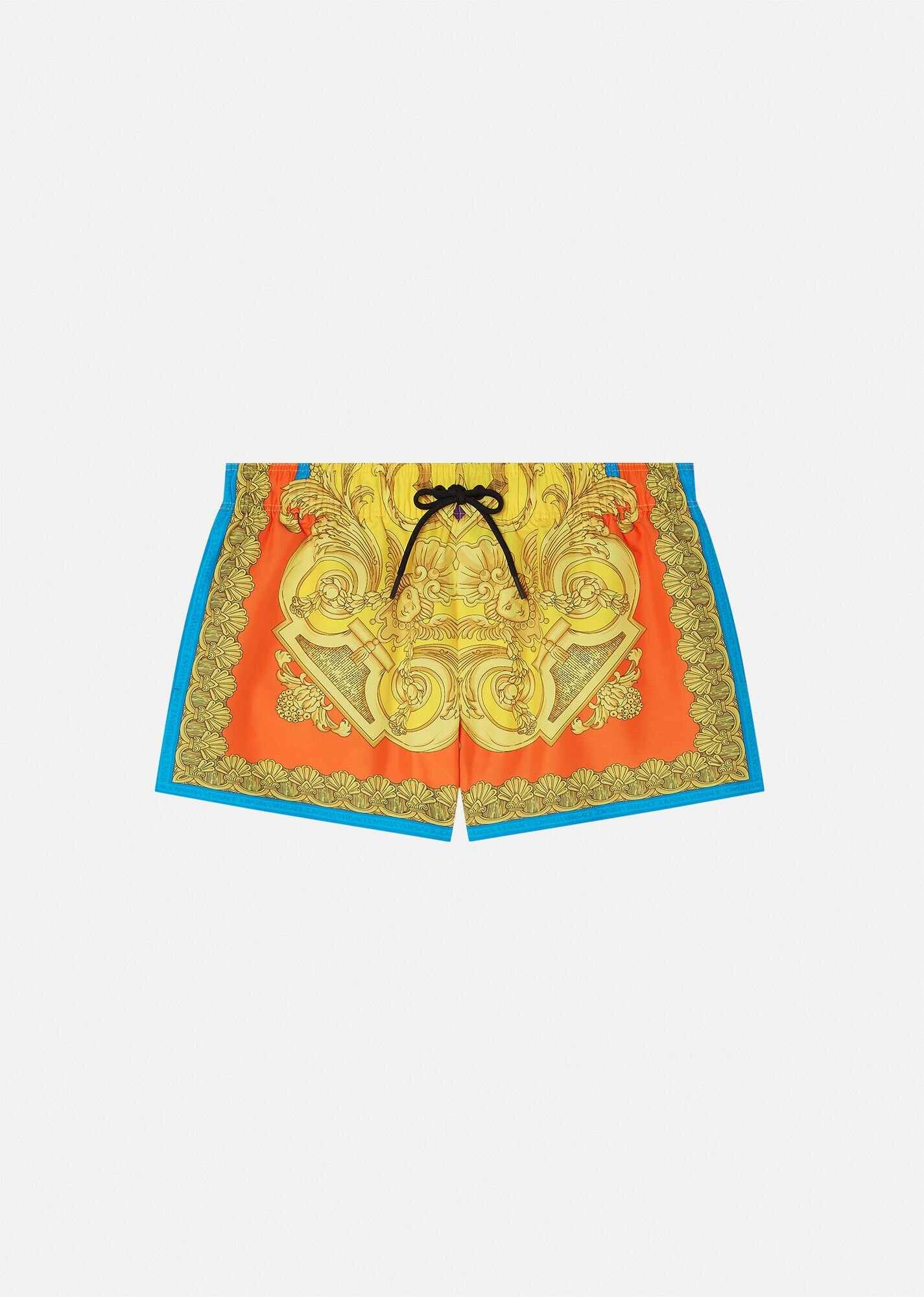 Barocco Goddess Swim Shorts - 1