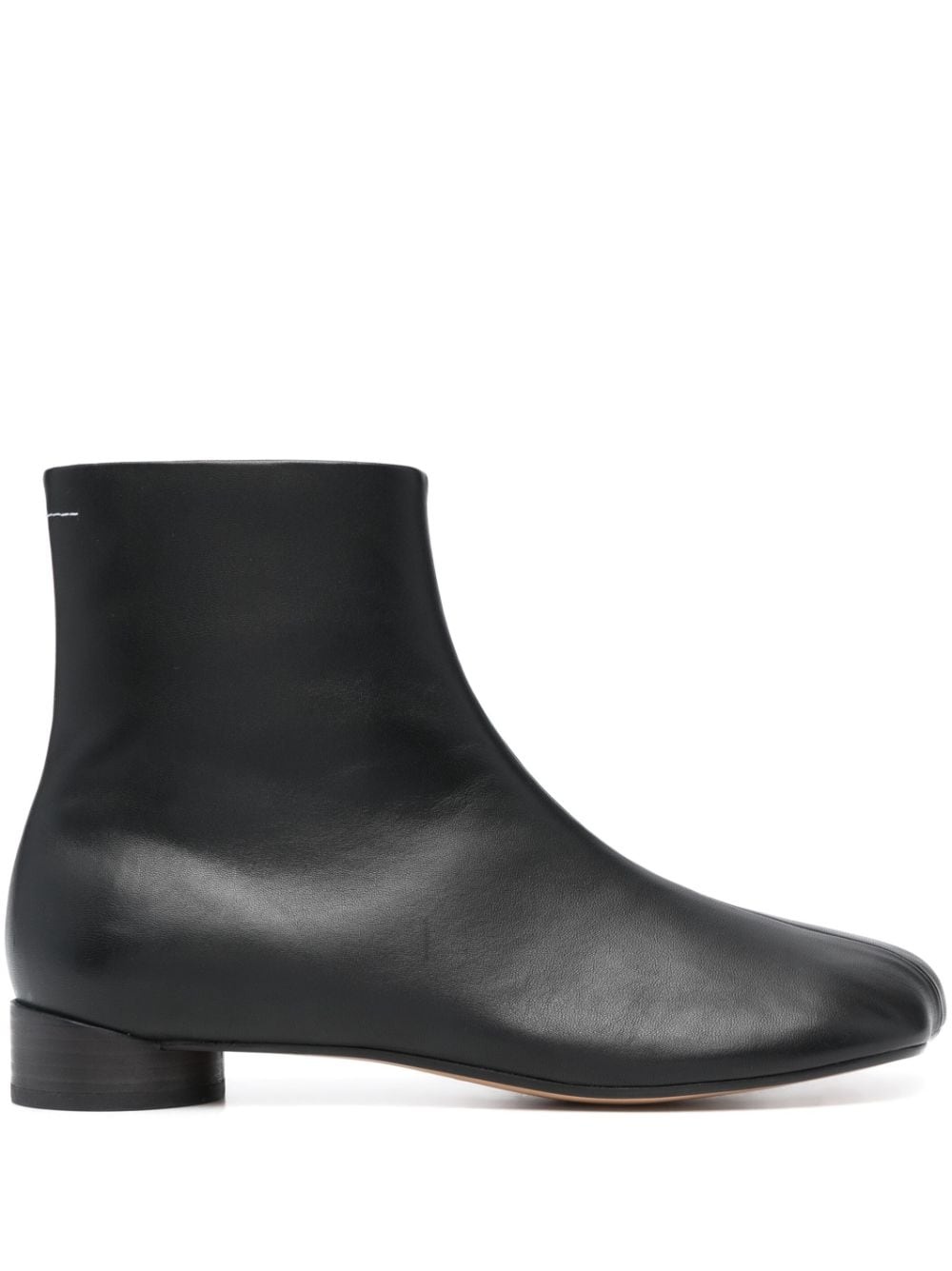 30mm leather ankle boots - 1