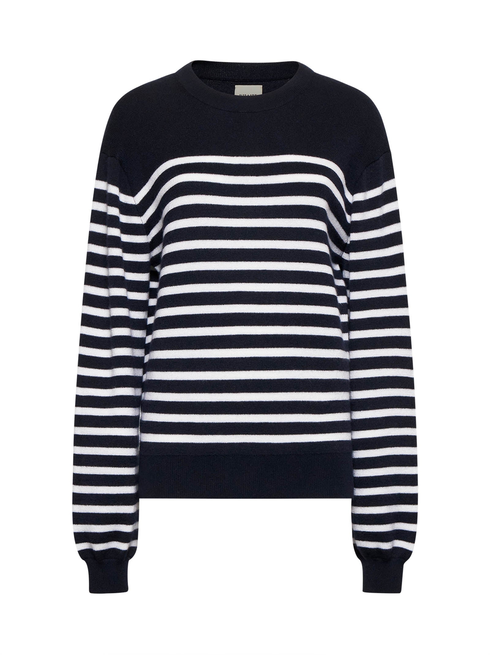 Striped cashmere Viola sweater - 1