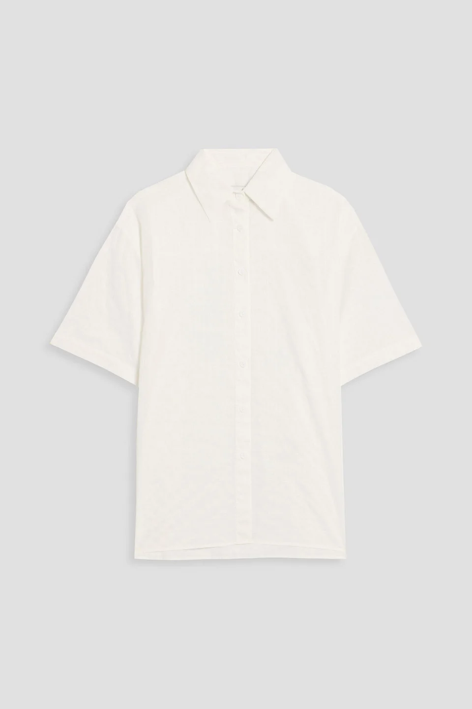 Embroidered cotton shirt - 1