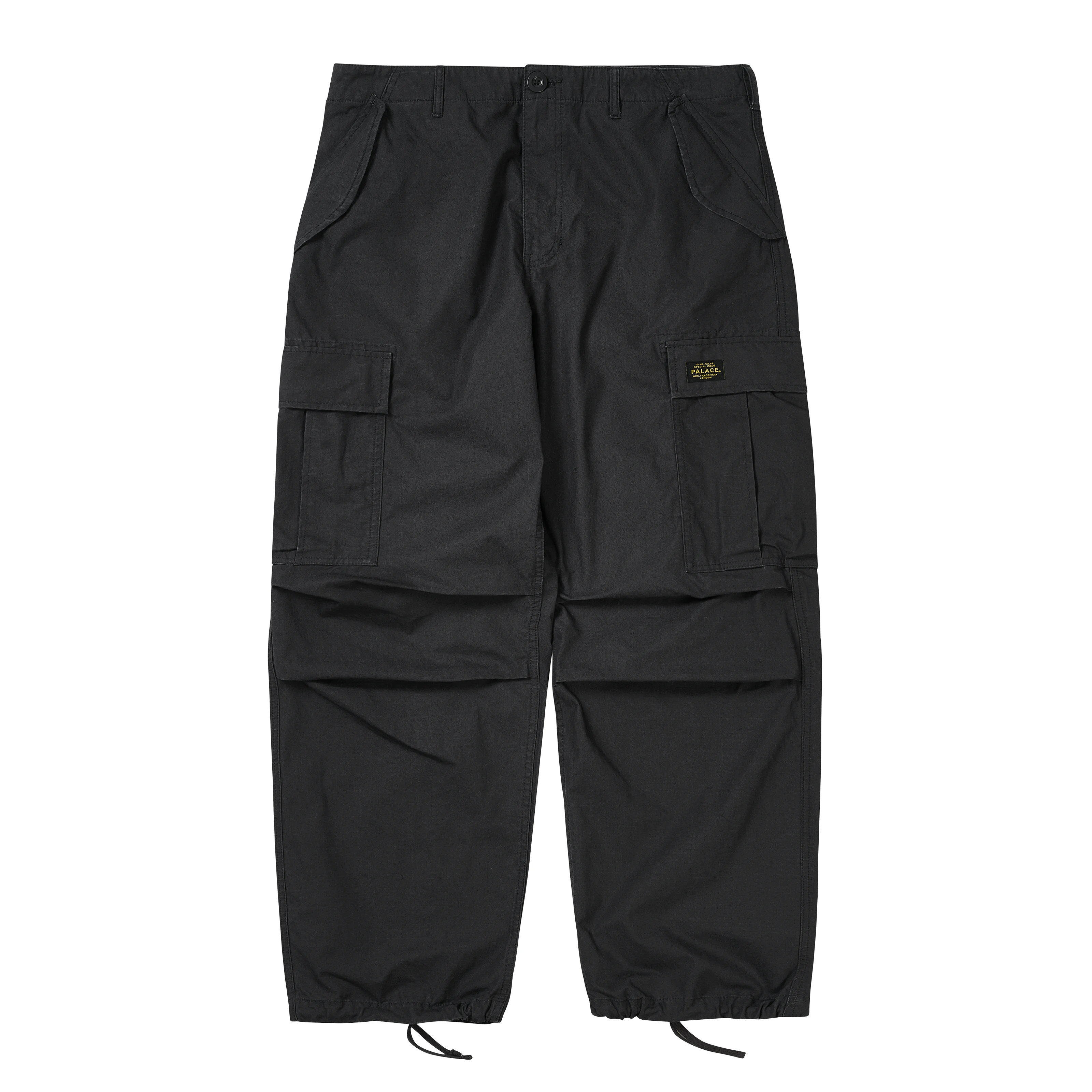 RIPSTOP CARGO TROUSER BLACK - 1