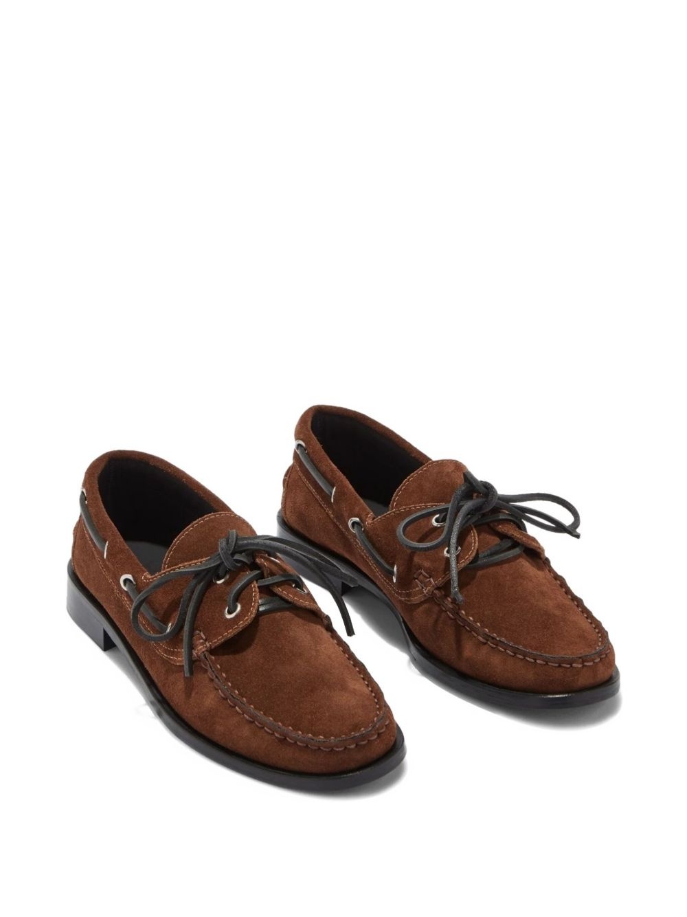 Harris lace-up suede loafers - 2