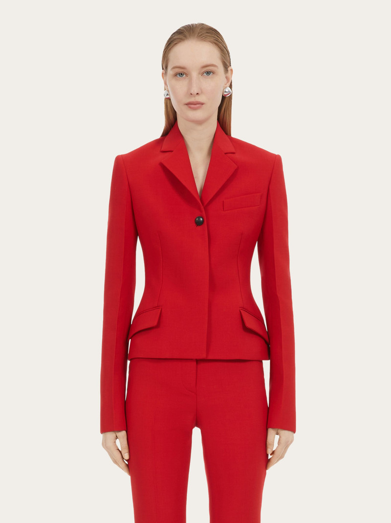 FERRAGAMO Single breasted blazer outlook