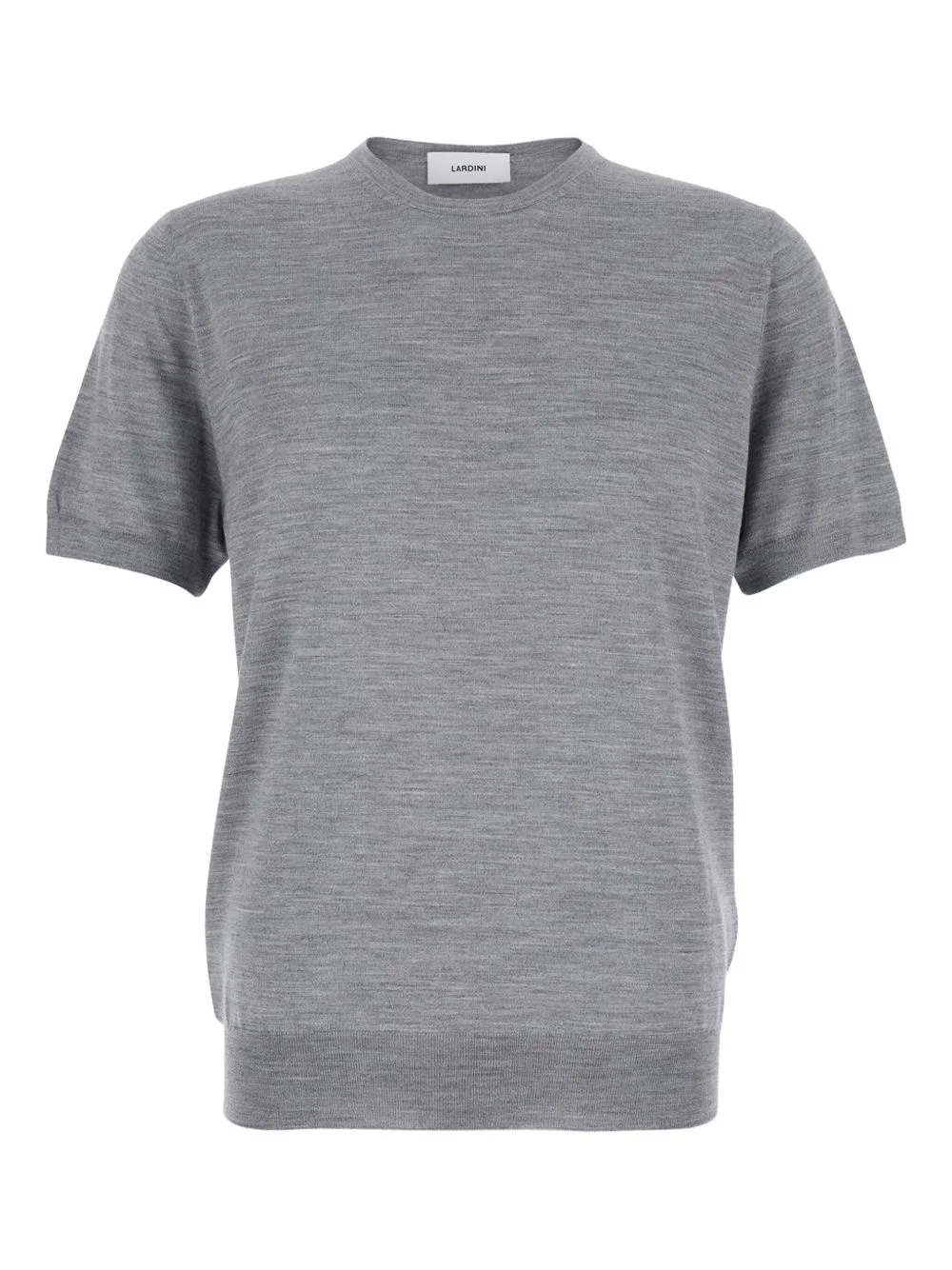 fine-ribbed T-shirt - 1