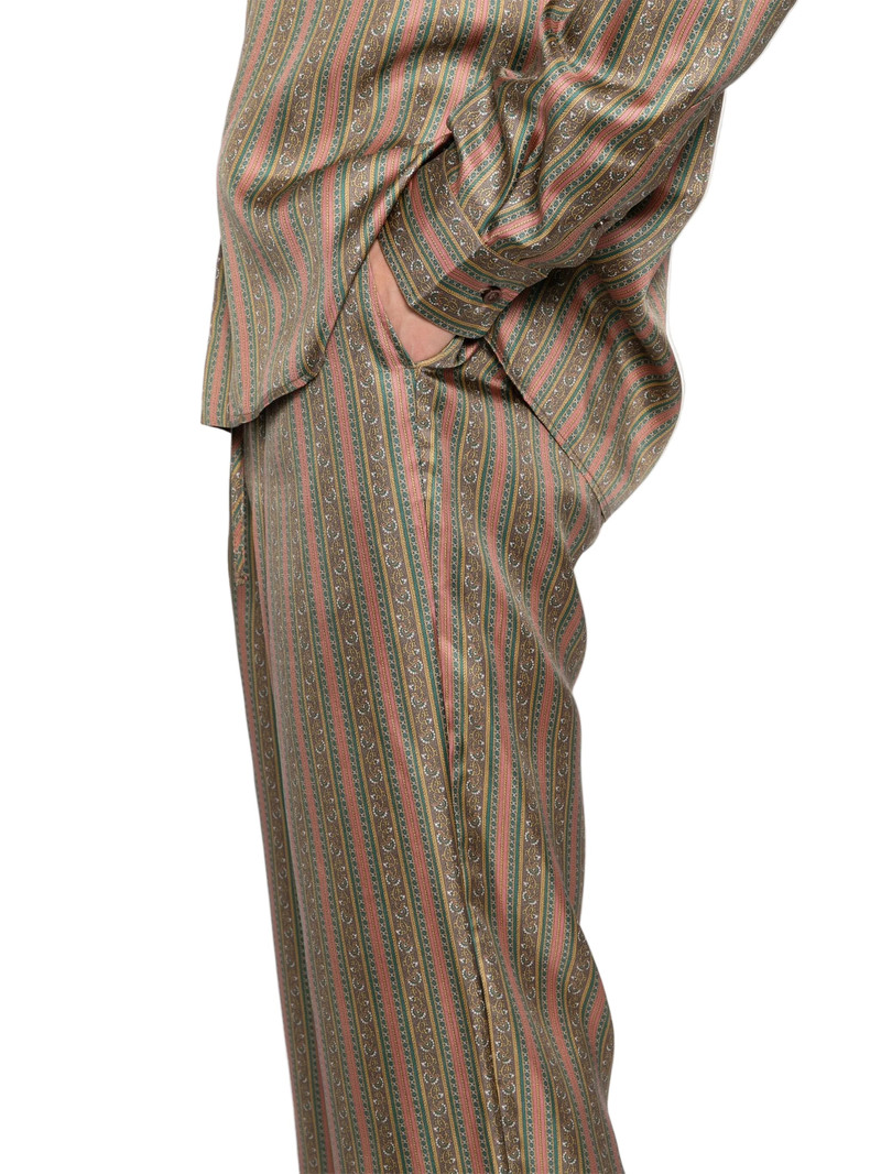 Drôle de Monsieur Le Pantalon Rayure Fleuries outlook