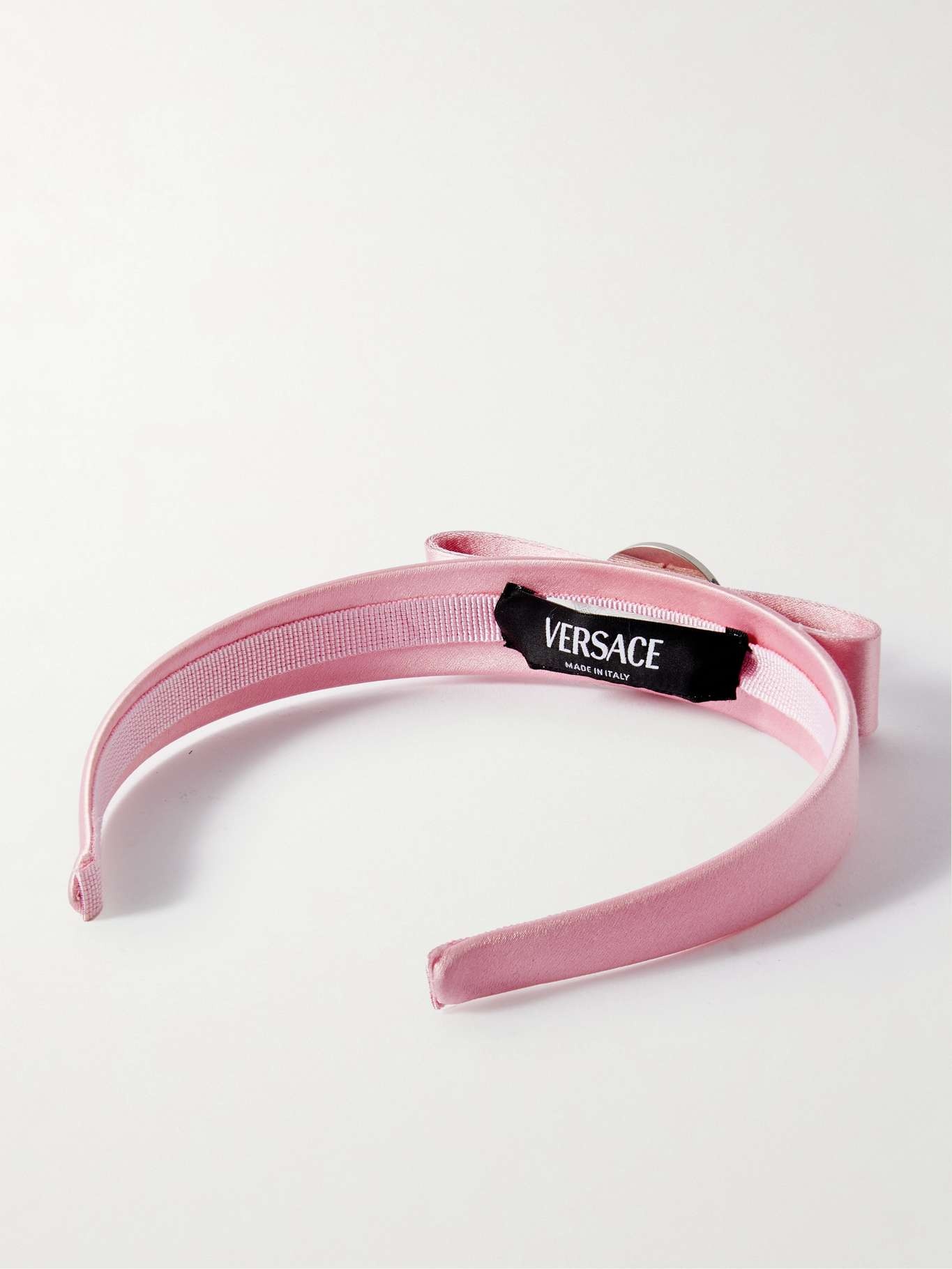 【VERSACE】GIANNI RIBBON SATIN HEADBAND Gianni Ribbon Headband | VERSACE US