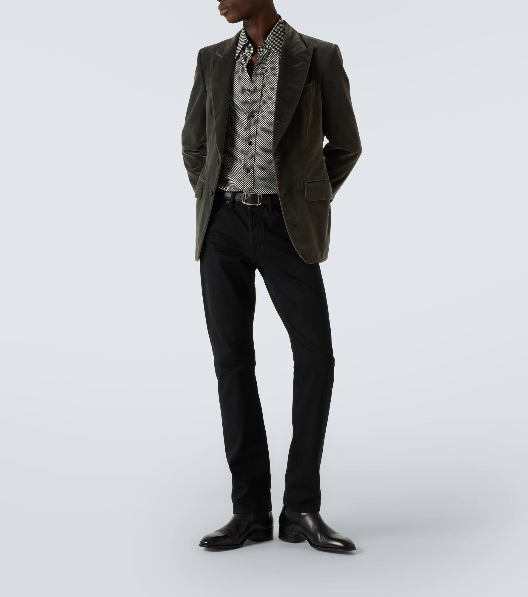 Mid-rise slim jeans - 2