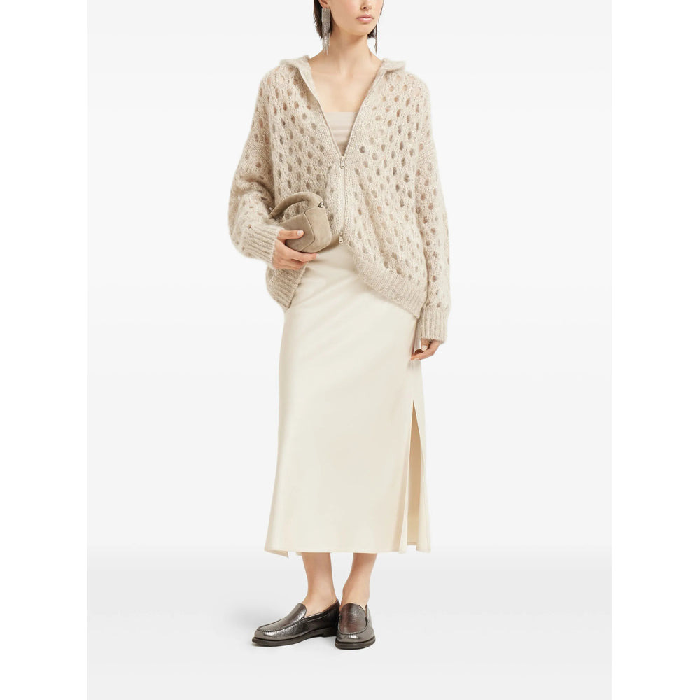 Brunello Cucinelli Neutrals Skirts - High-Waisted Skirts Women - 4