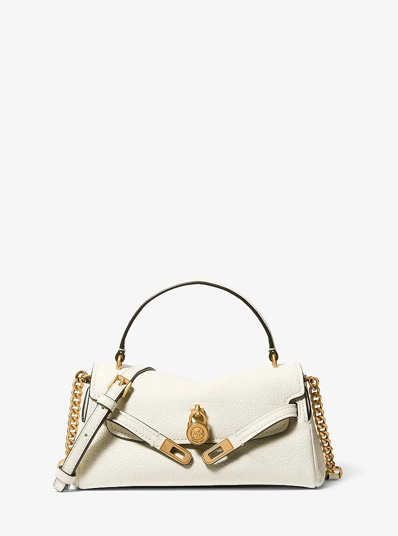 Hamilton Moderne Extra-Small Textured Leather Slouchy Crossbody Bag - 1