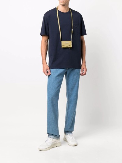 Maison Kitsuné Fox-patch crew-neck T-shirt outlook