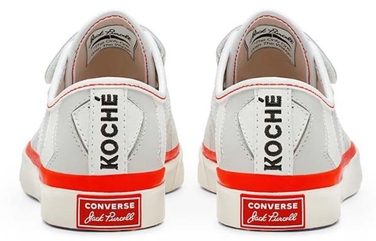 (WMNS) Converse Koch x Jack Purcell Low 'White Lunar Rock' 565539C - 4