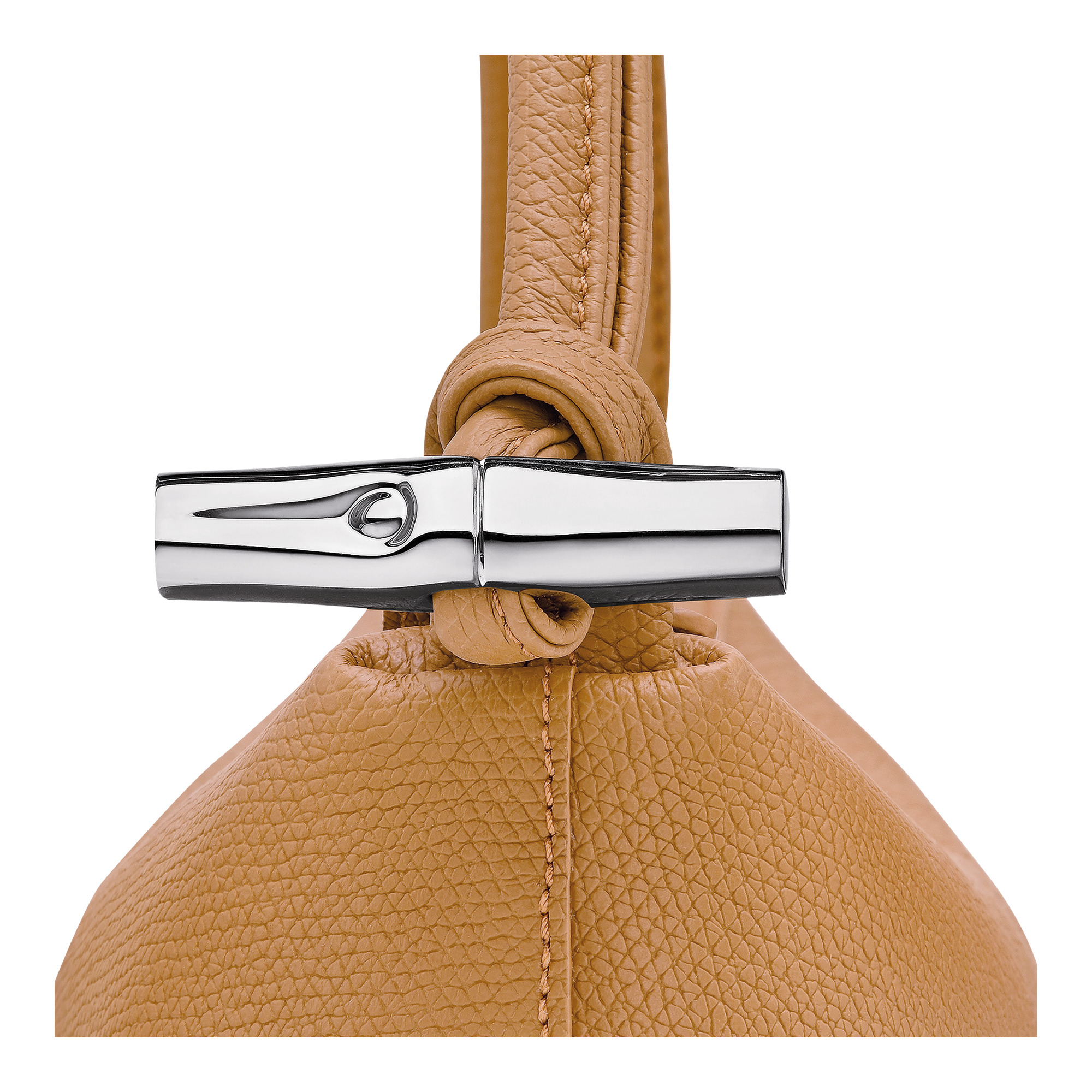 Le Roseau Shoulder bag Walnut - Leather - 6
