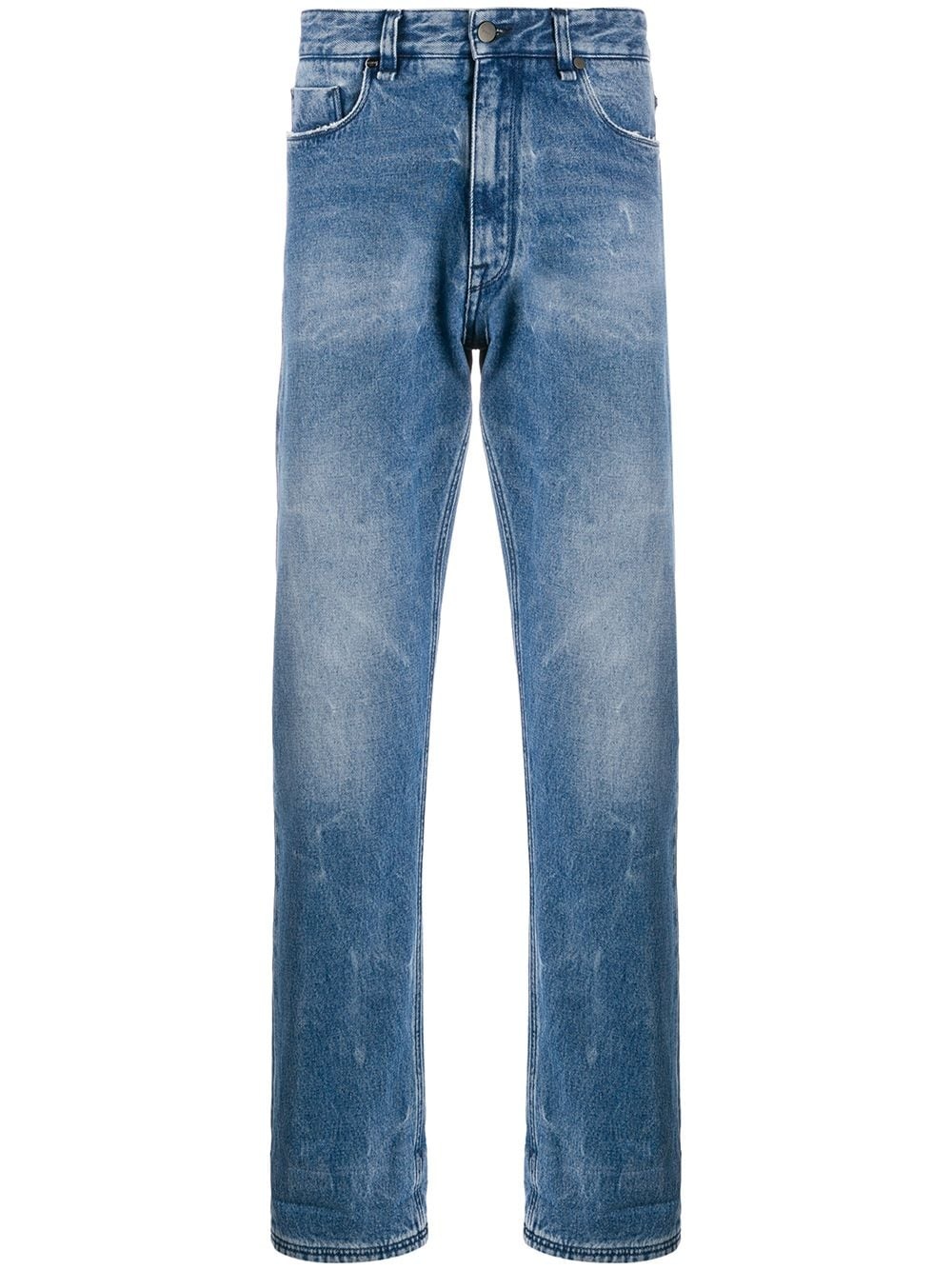 baggy straight-leg jeans - 1