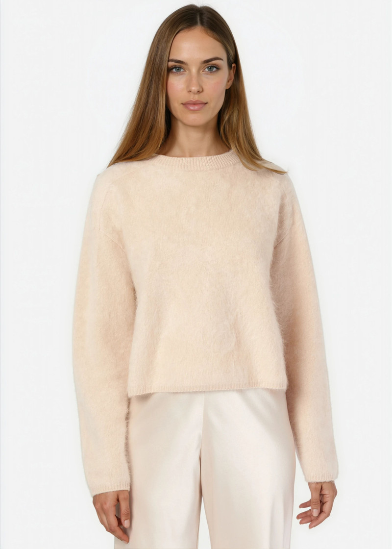 NIALL CASHMERE SWEATER OAT 1