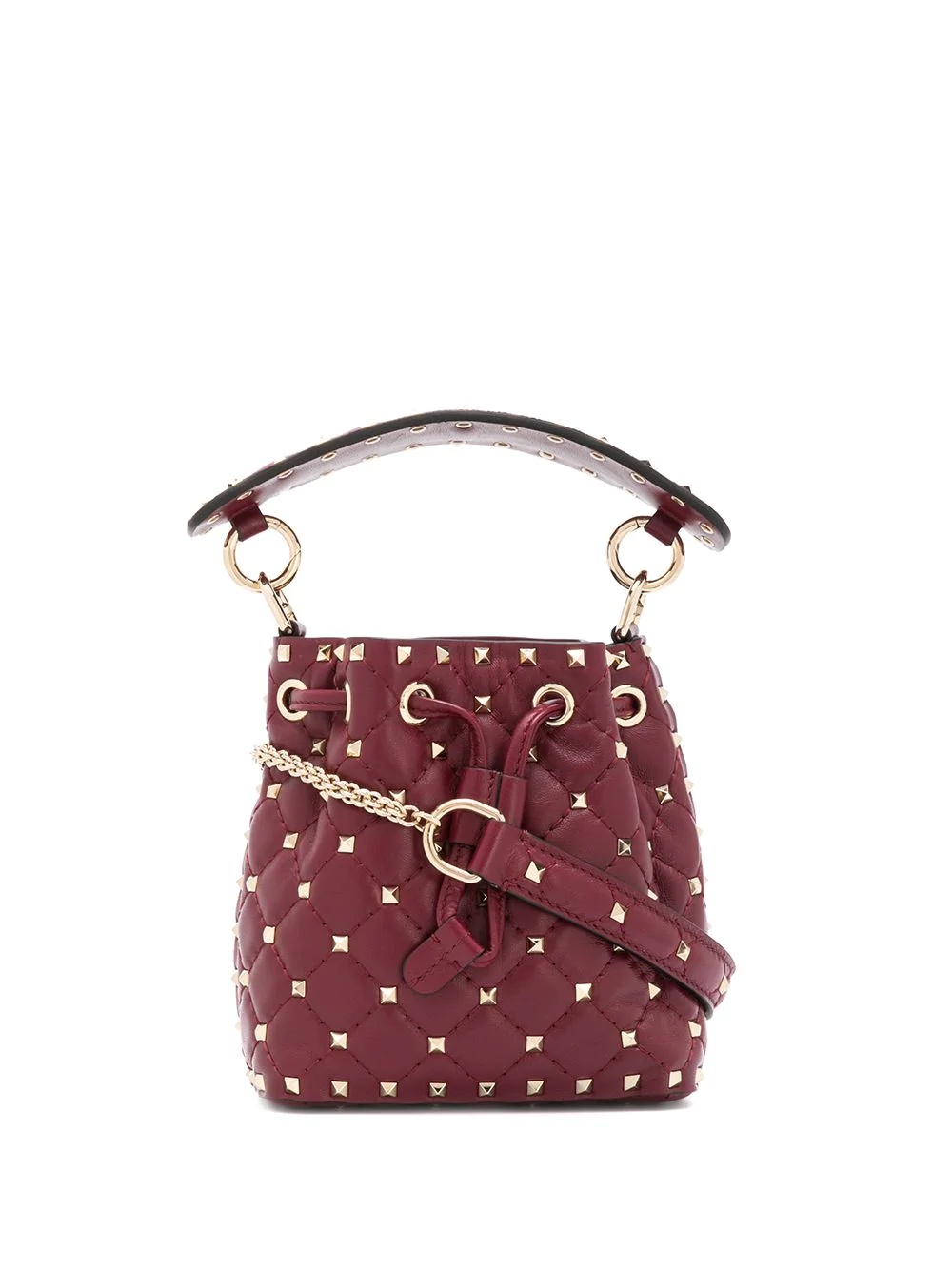 mini Rockstud bucket bag - 1