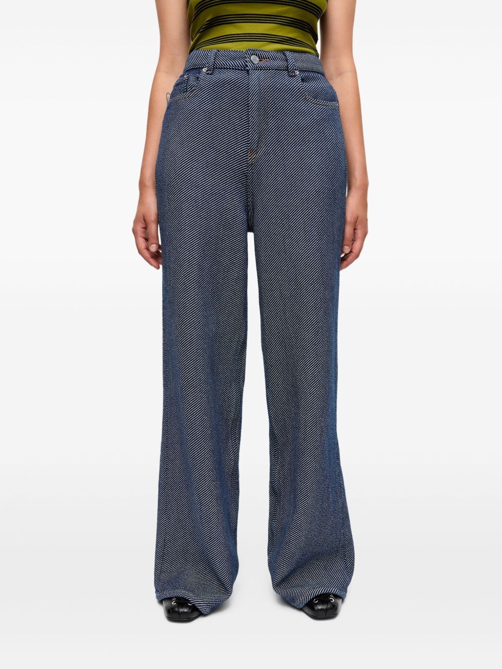 wide-leg jeans - 3