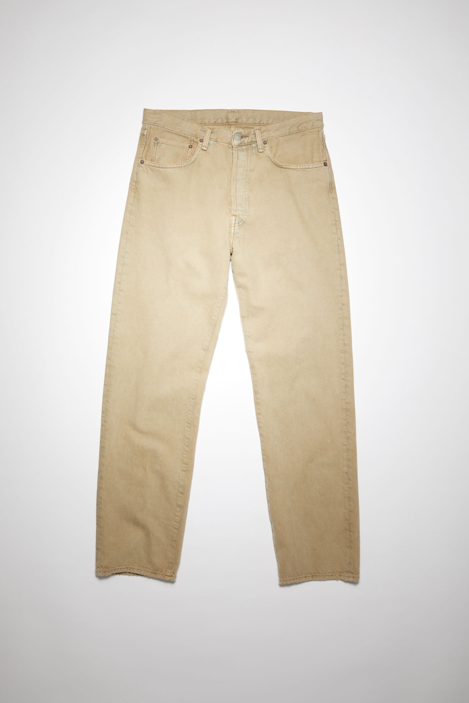 Loose fit jeans - Sand beige - 1