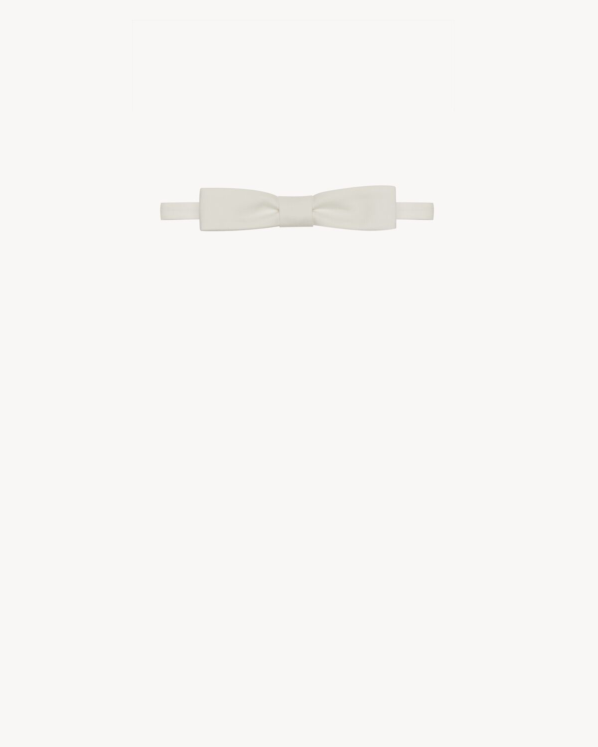RECTANGULAR BOW TIE IN COTTON POPLIN - 2