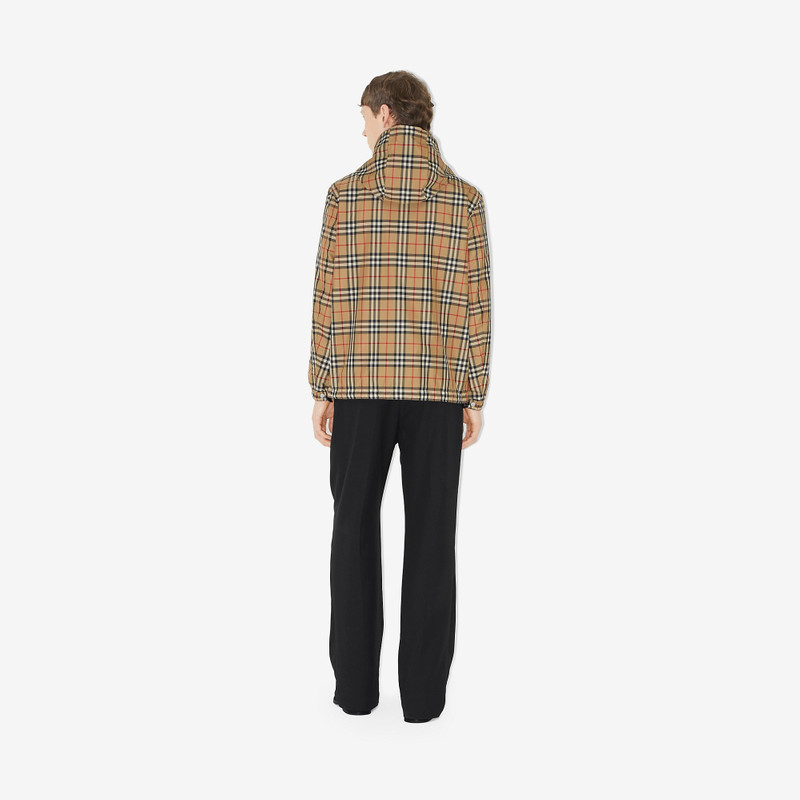 Reversible Vintage Check Hooded Jacket 4