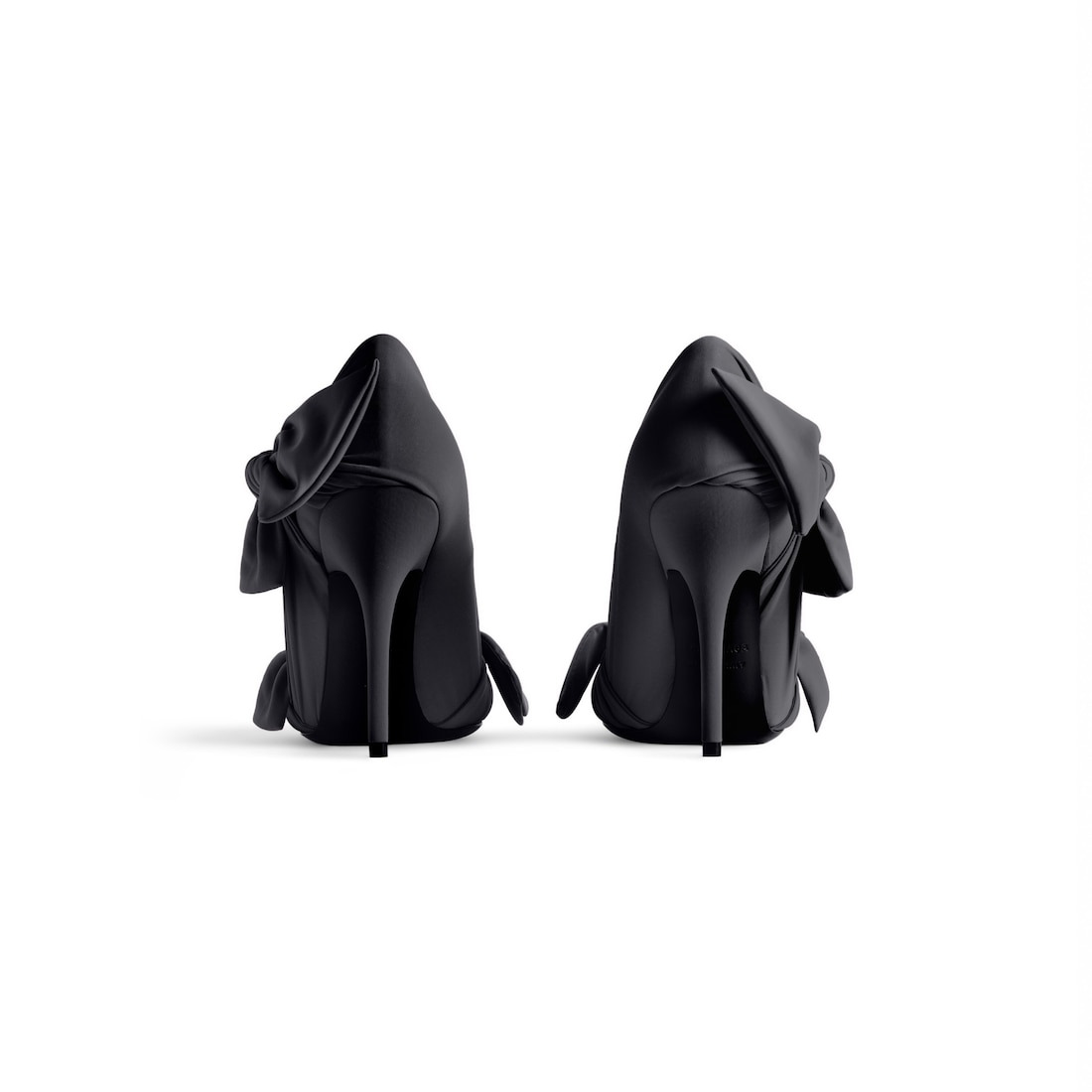Women's Knife Knot 110mm Pump  in Black - 5