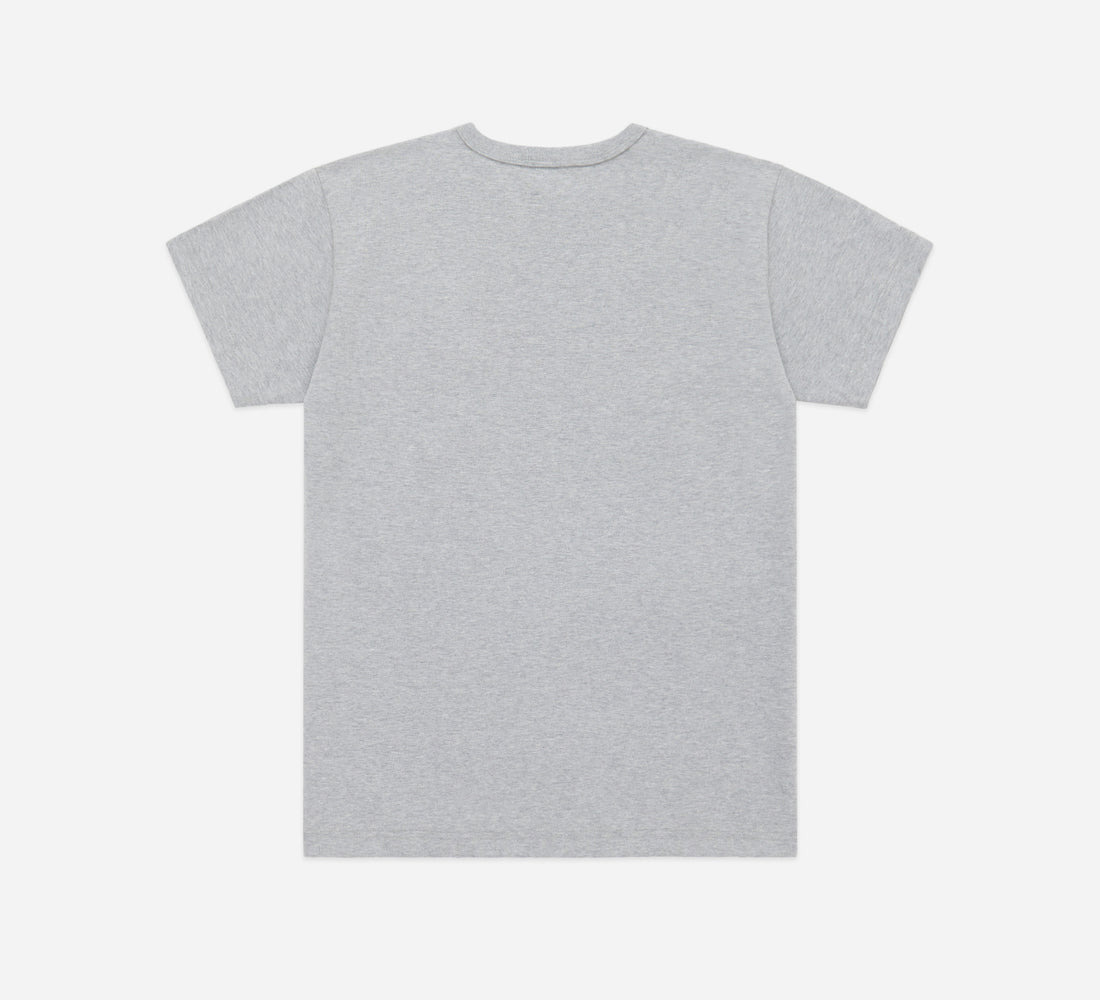 Heavyweight Pocket T-Shirt - Heather Grey (2 Pack) - 2