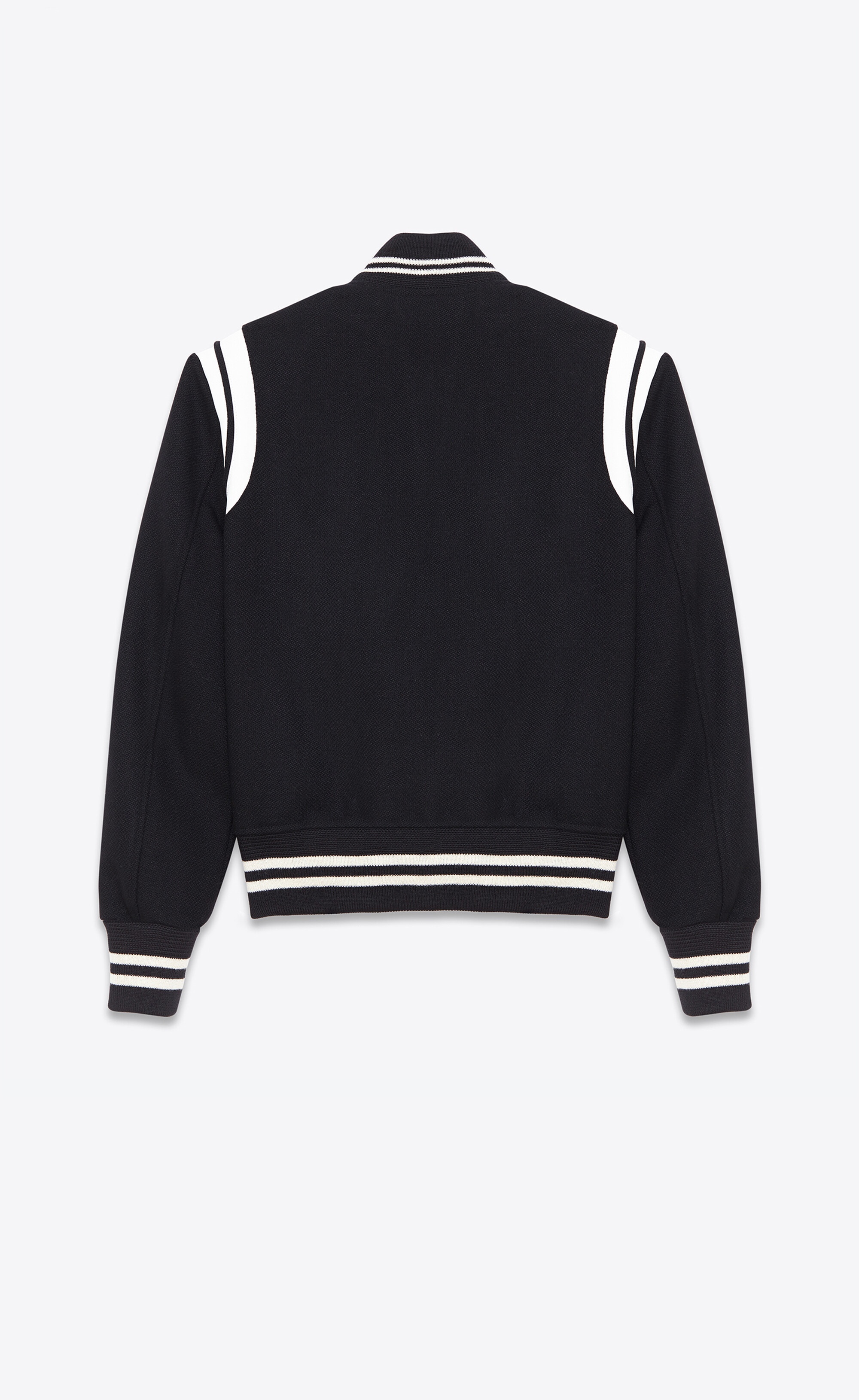 saint laurent teddy jacket in wool - 2