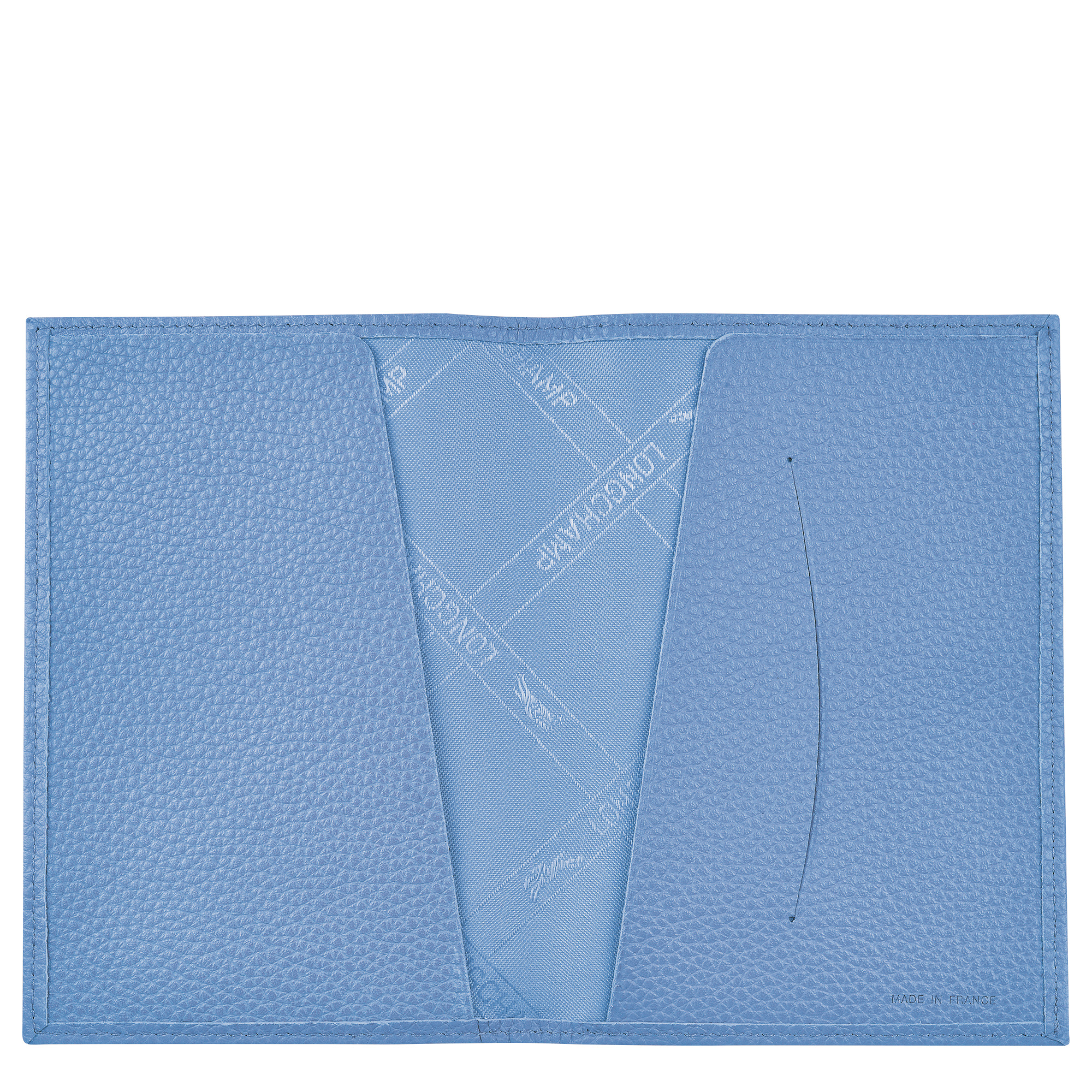 Le Foulonné Passport cover Cloud Blue - Leather - 2