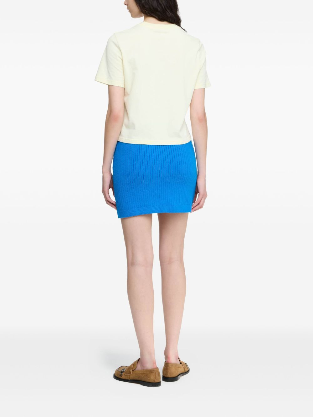 logo-embroidered T-shirt - 3